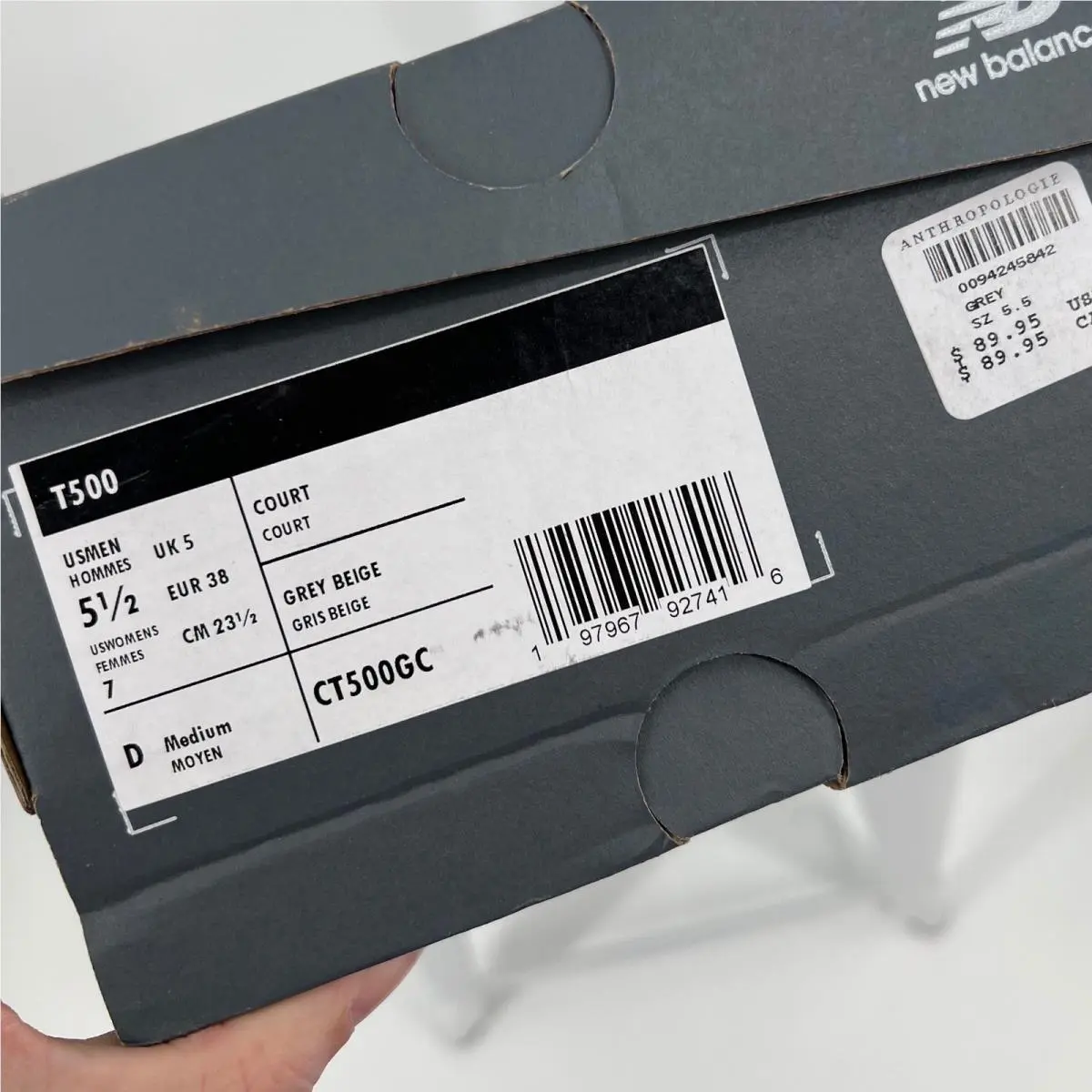 New Balance shoes - T500 - T500 - Gray 6