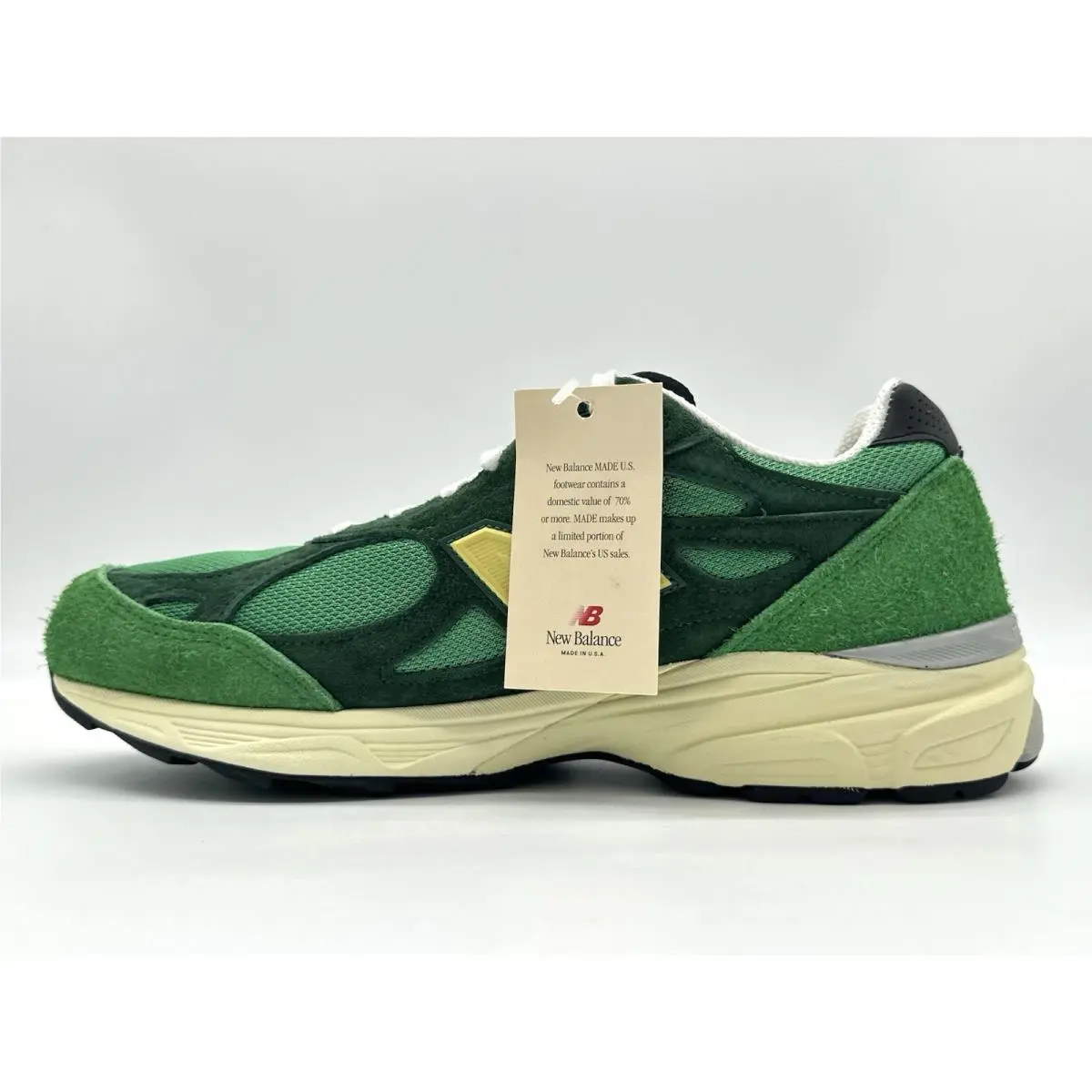 New Balance shoes - New Balance 990v3 Made in USA Teddy Santis Olive - M990GG3 - Olive Green / Core Black / Grey (UPC: 197376127063) 2