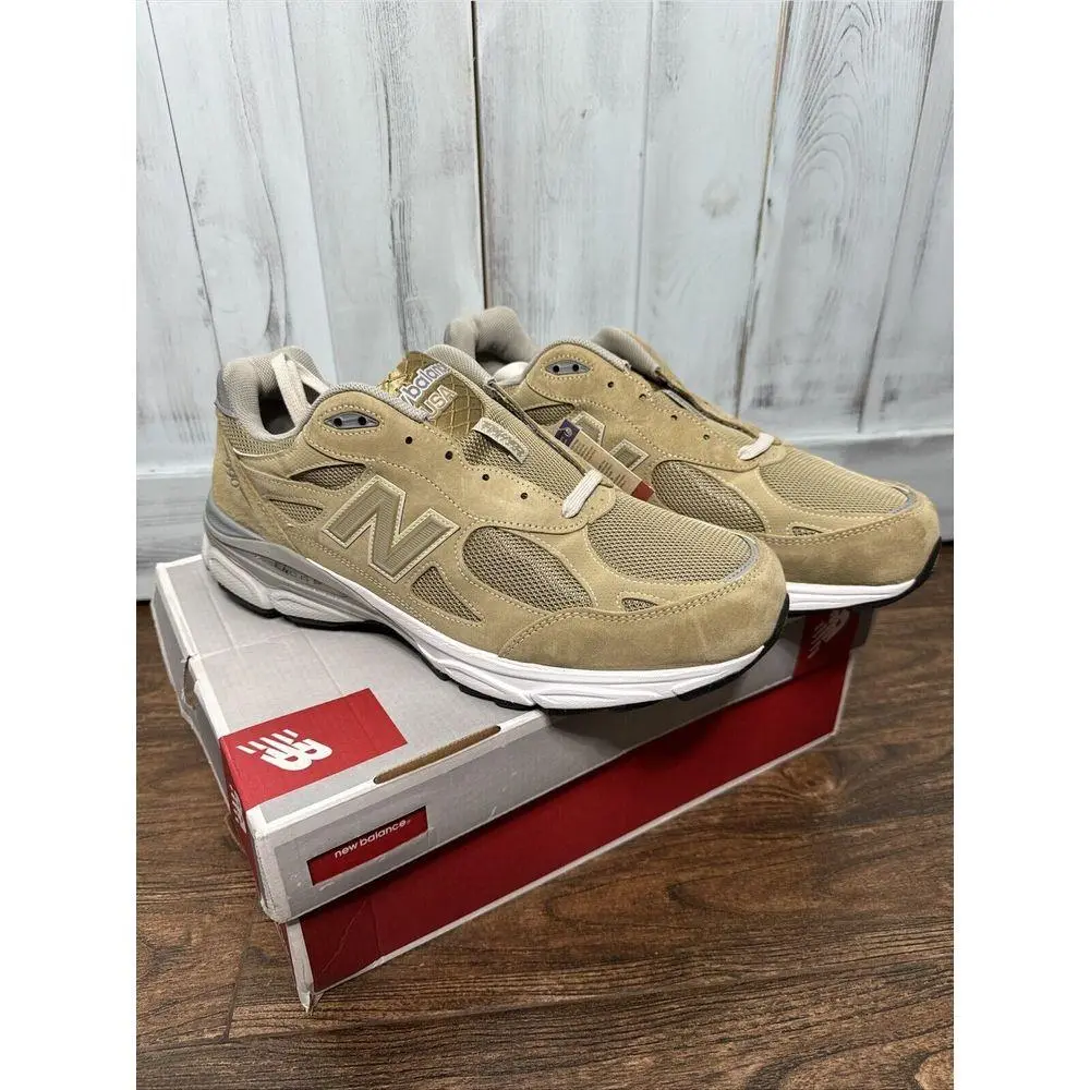 New Balance 990v3 Usa Made Exclusive Beige Tan M990BG3 Sz 13 Eeee 4E 990 Shoes