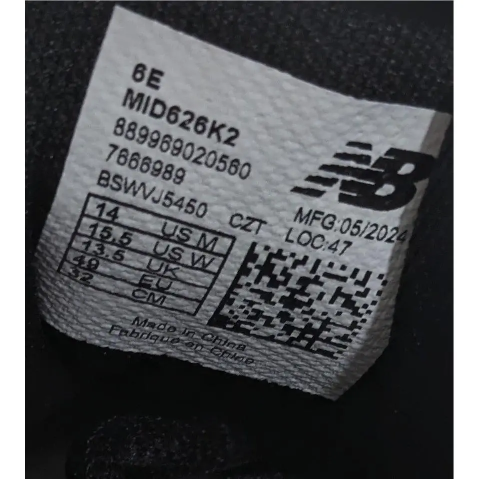 New Balance shoes - New Balance 626 - MID626K2 - Black 5