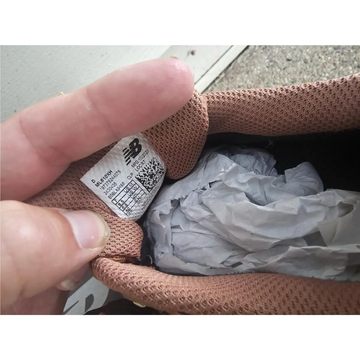 New Balance shoes - New Balance 610 - ML610XH - Brown 3