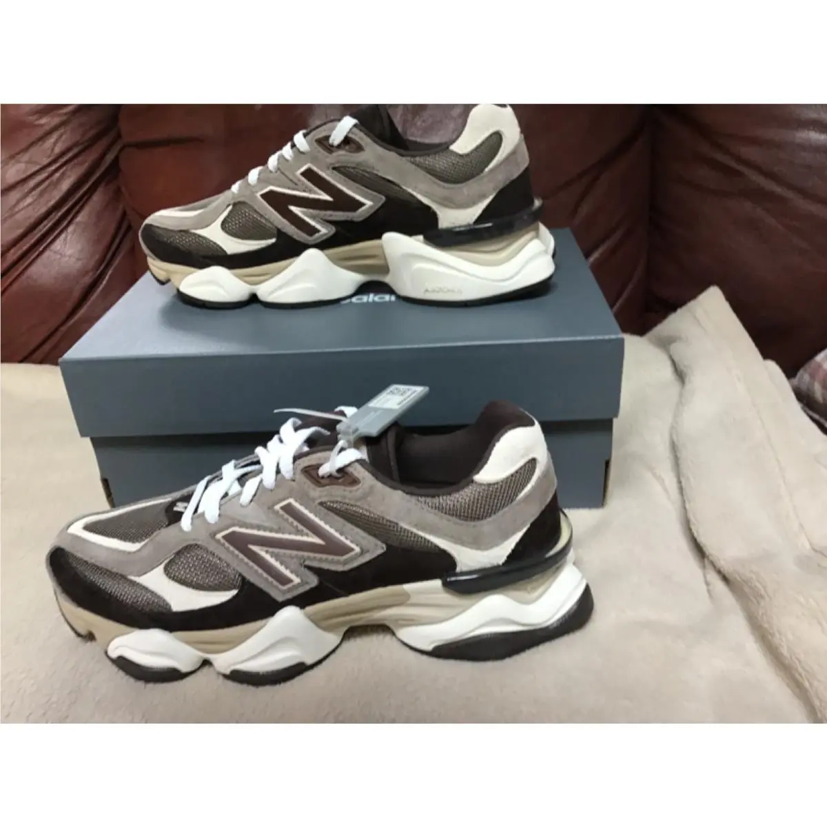Viral New Balance 9060 Brown Brown U90601BV Women`s 10 Men’s 8.5