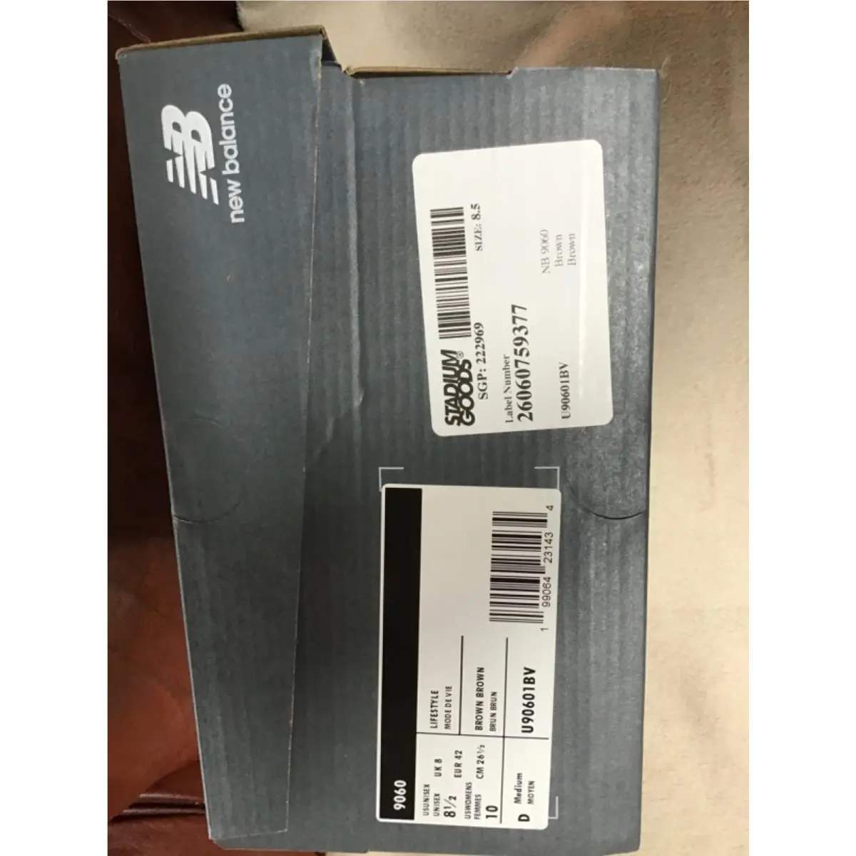 New Balance shoes - New Balance 9060 - Brown 1