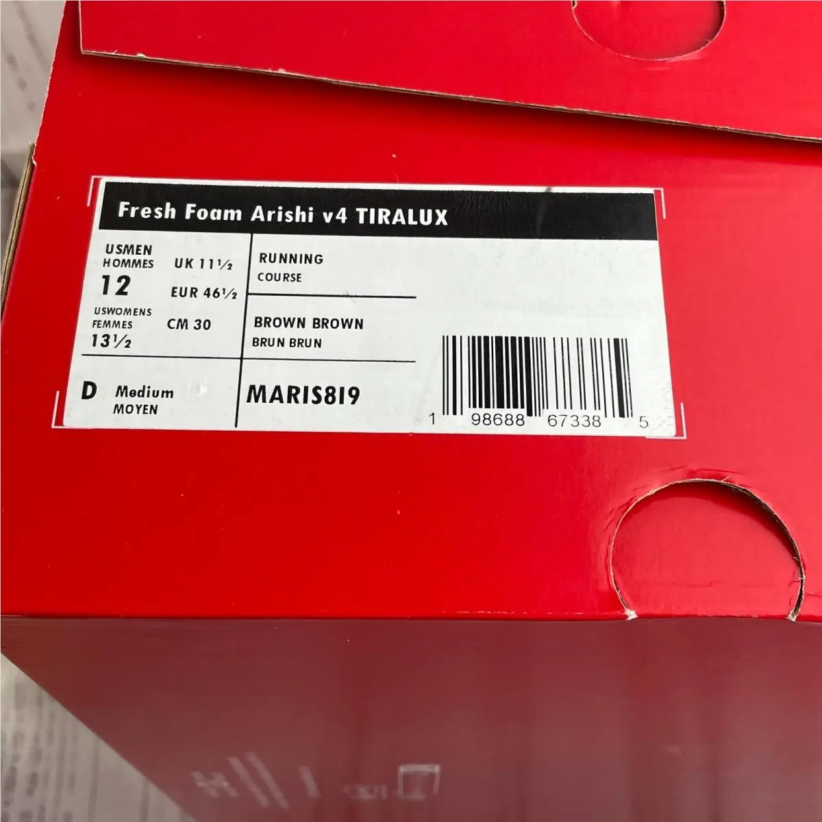 New Balance shoes - New Balance Fresh Foam Arishi - Gray (UPC: 198688673385) 9