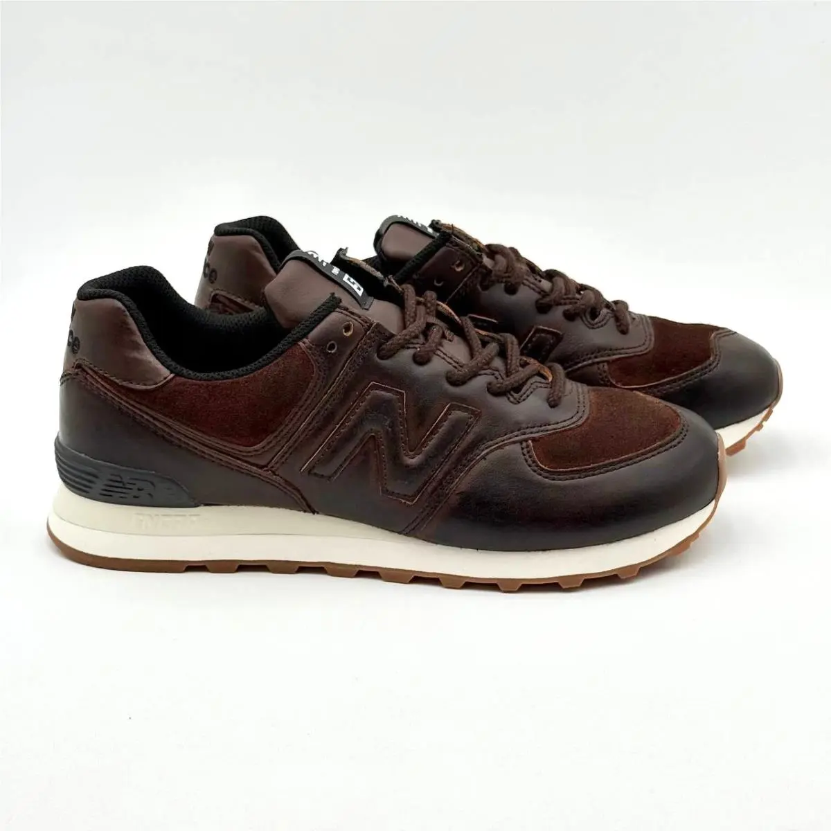 New Balance shoes - New Balance 574 - W574HM - Brown, Manufacturer: Pumpernickel/Sea Salt (UPC: 199063009881) 1