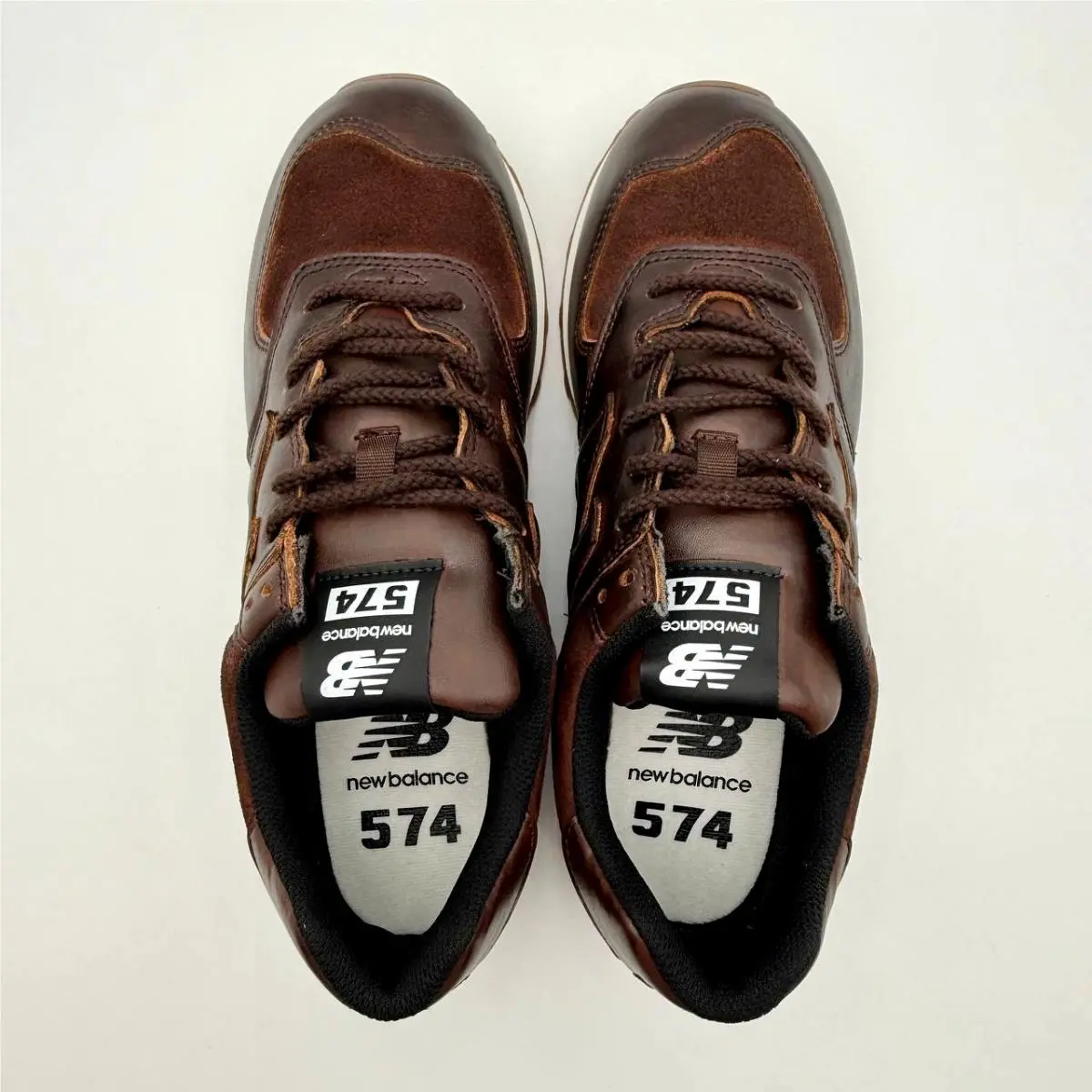 New Balance shoes - New Balance 574 - W574HM - Brown, Manufacturer: Pumpernickel/Sea Salt (UPC: 199063009881) 4