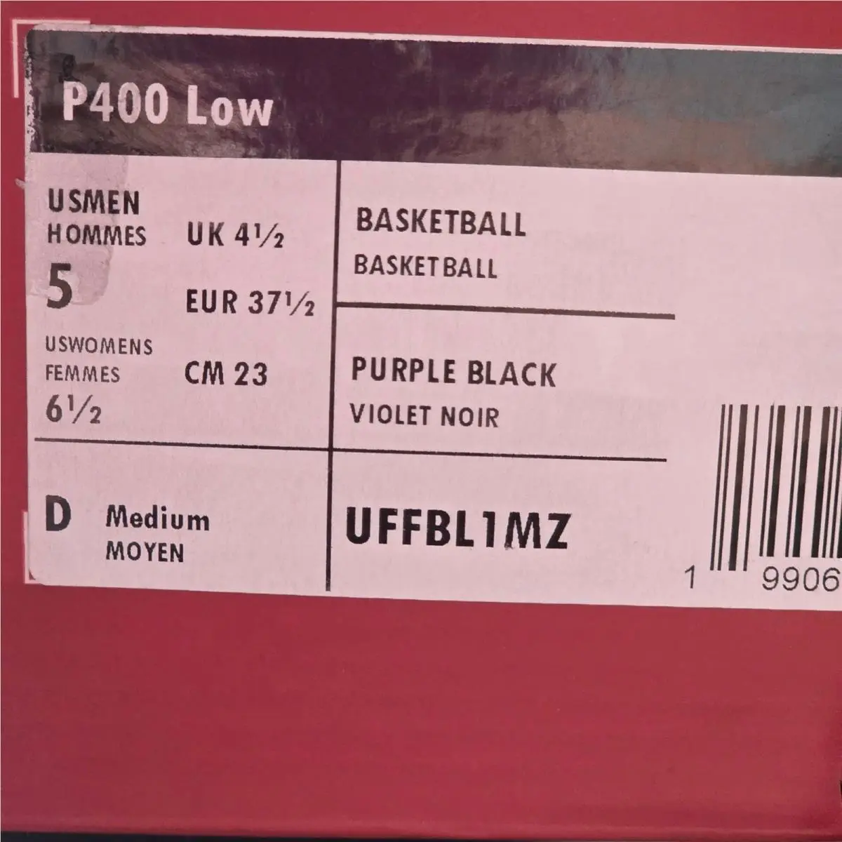 New Balance shoes - P400 Low - Low - Purple 5