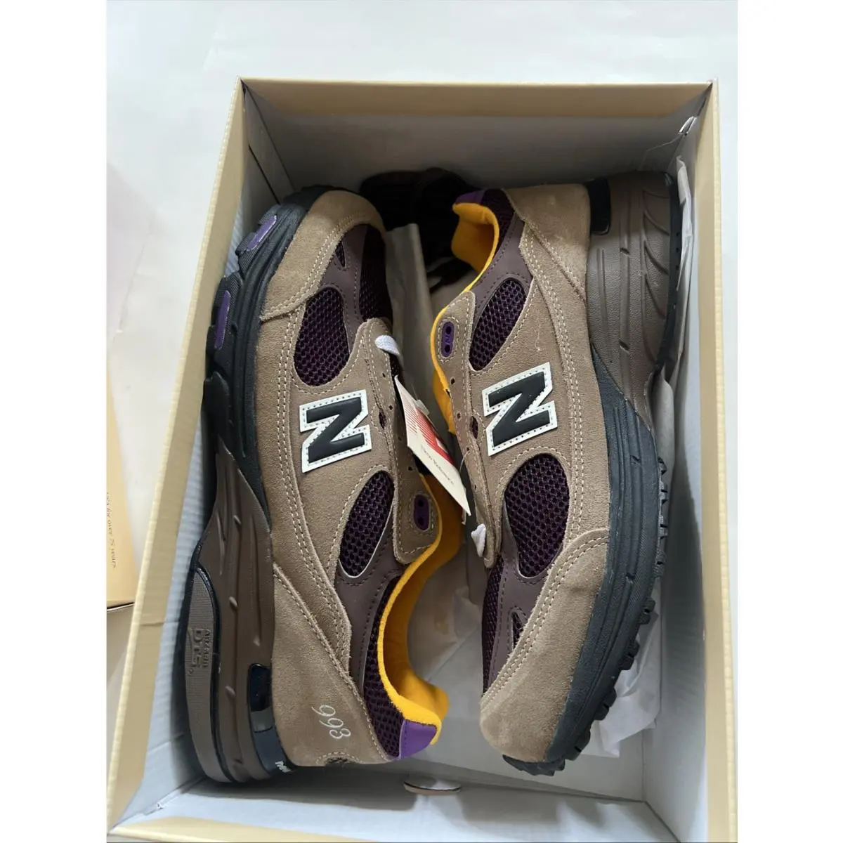New Balance shoes - New Balance 993 - U993MU - Mushroom/Midnight Violet 1