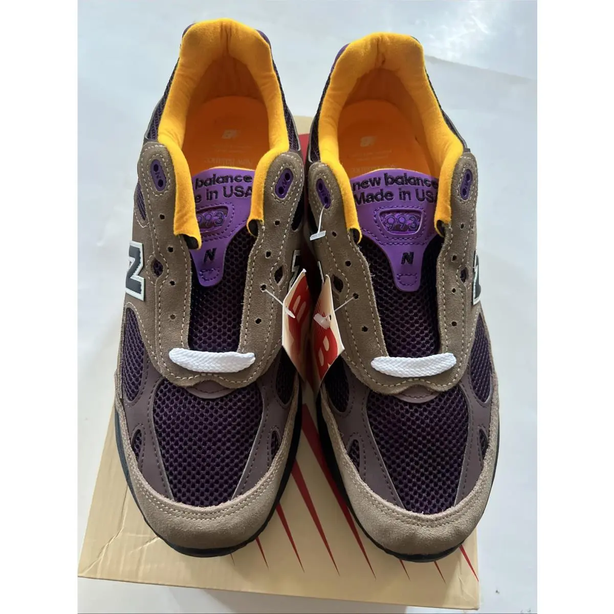 New Balance shoes - New Balance 993 - U993MU - Mushroom/Midnight Violet 3