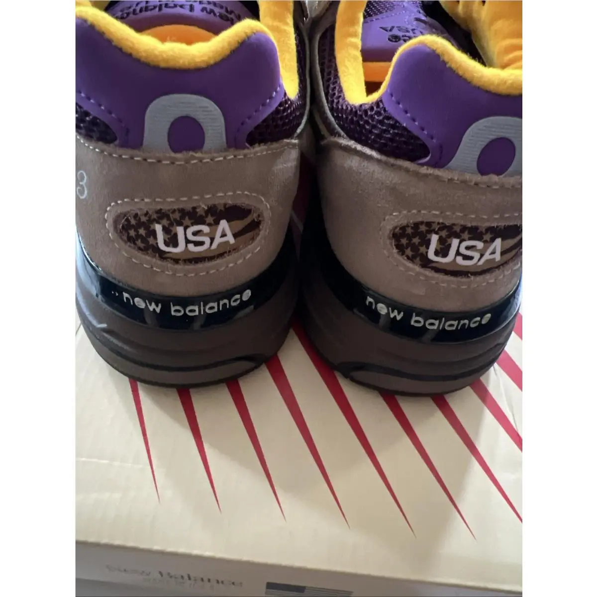 New Balance shoes - New Balance 993 - U993MU - Mushroom/Midnight Violet 4