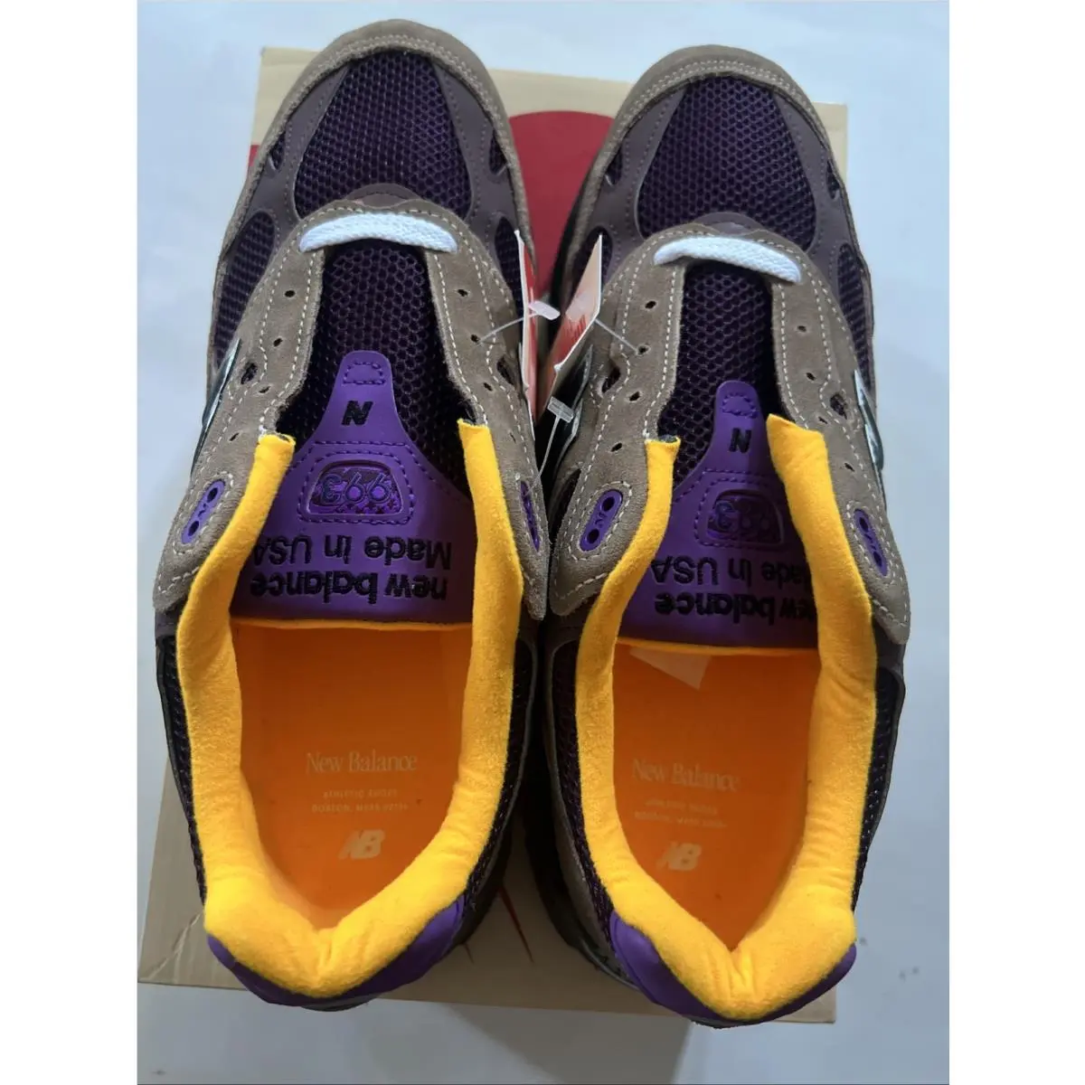 New Balance shoes - New Balance 993 - U993MU - Mushroom/Midnight Violet 5