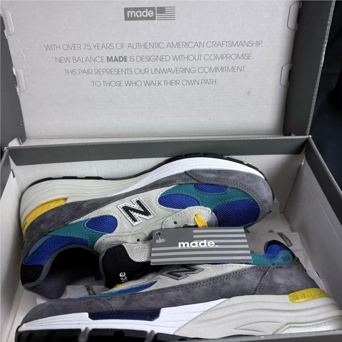 New Balance shoes - New Balance 992 - M992RR - Multicolor 7