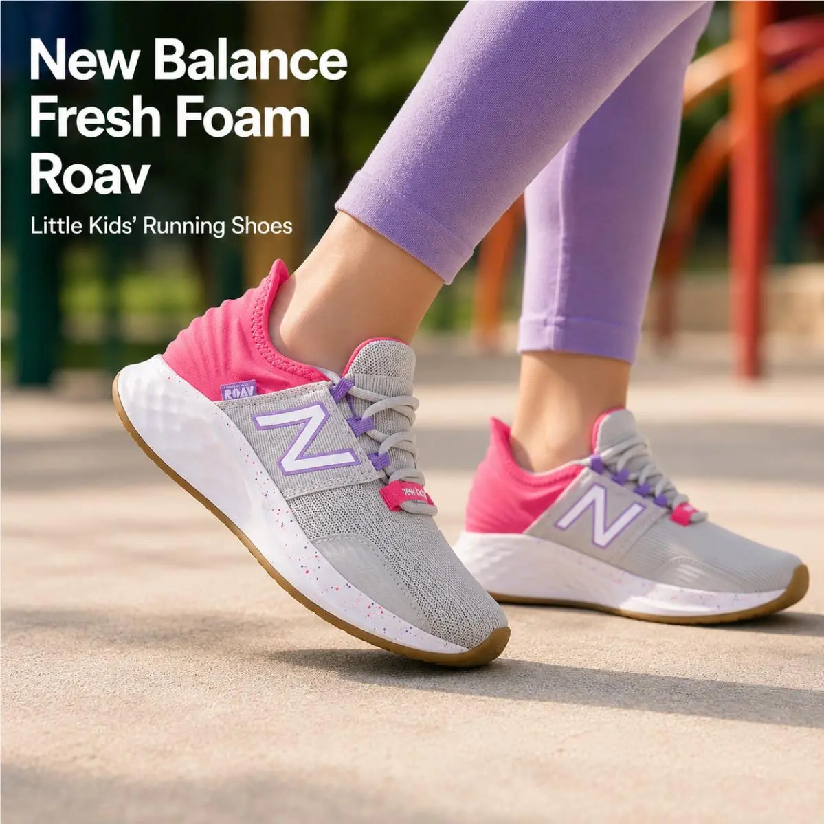 New Balance shoes - Gray/Pink 0
