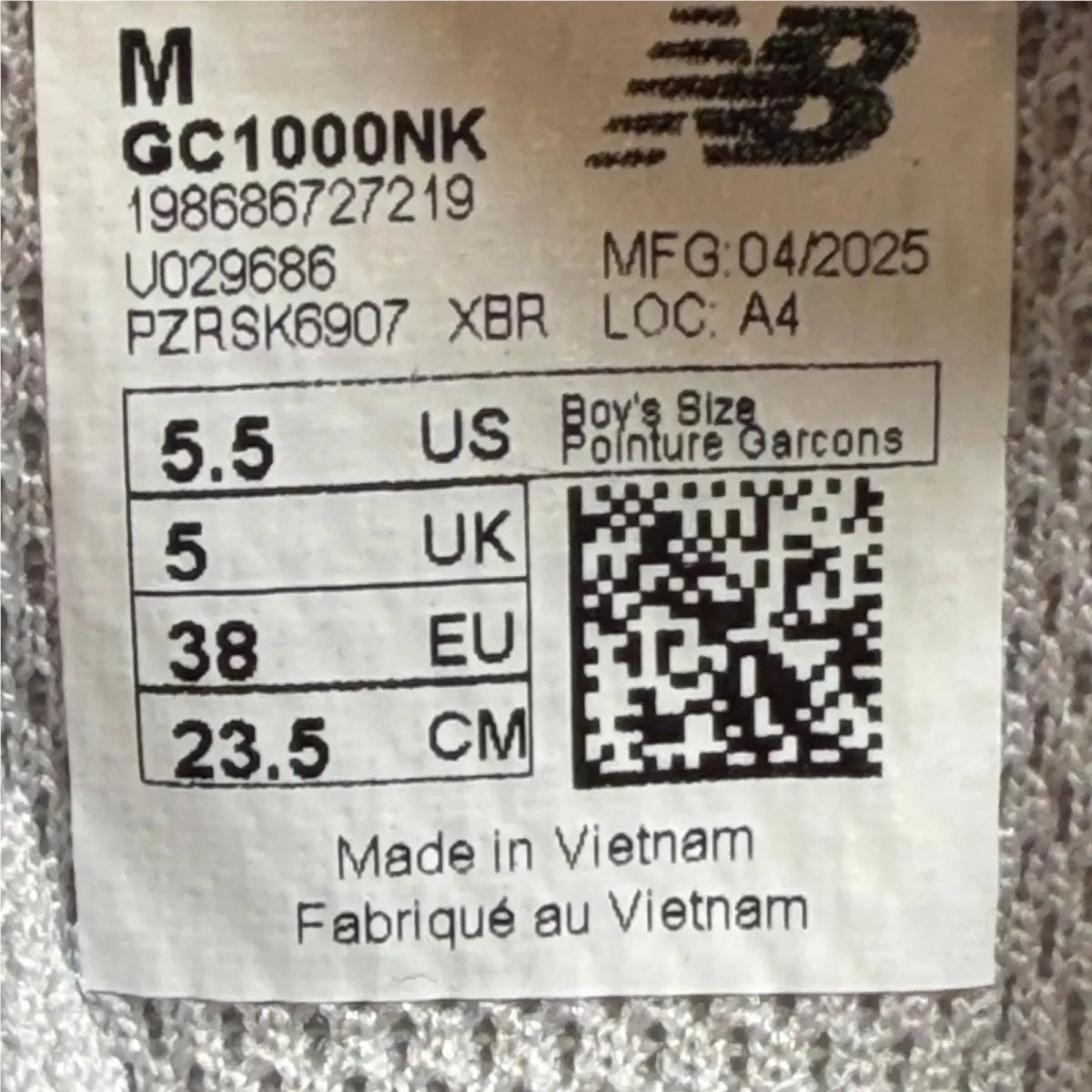 New Balance shoes - GC1000NK - GC1000NK - Gray 5