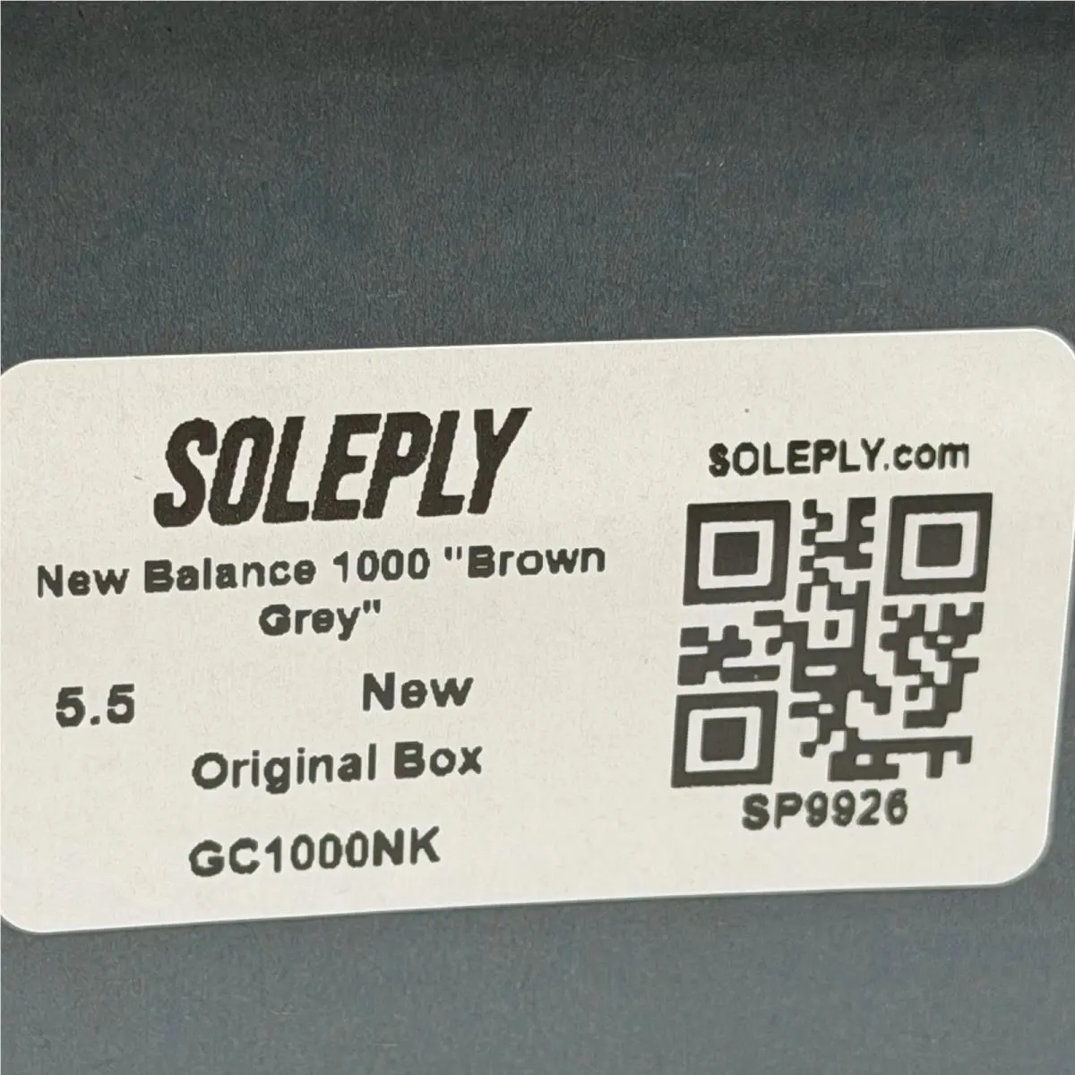 New Balance shoes - GC1000NK - GC1000NK - Gray 6