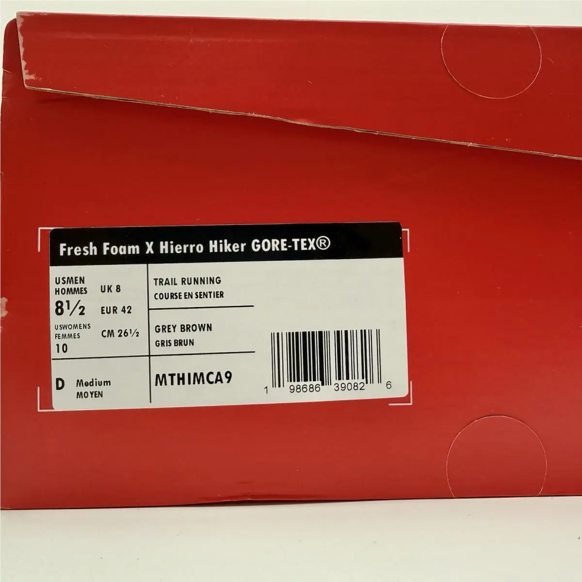 New Balance shoes - New Balance Fresh Foam X Hierro Hiker Gore-Tex - MTHIMCA9 - Beige, Manufacturer: Shipyard/Dockside/Sea Salt (UPC: 198686390826) 8