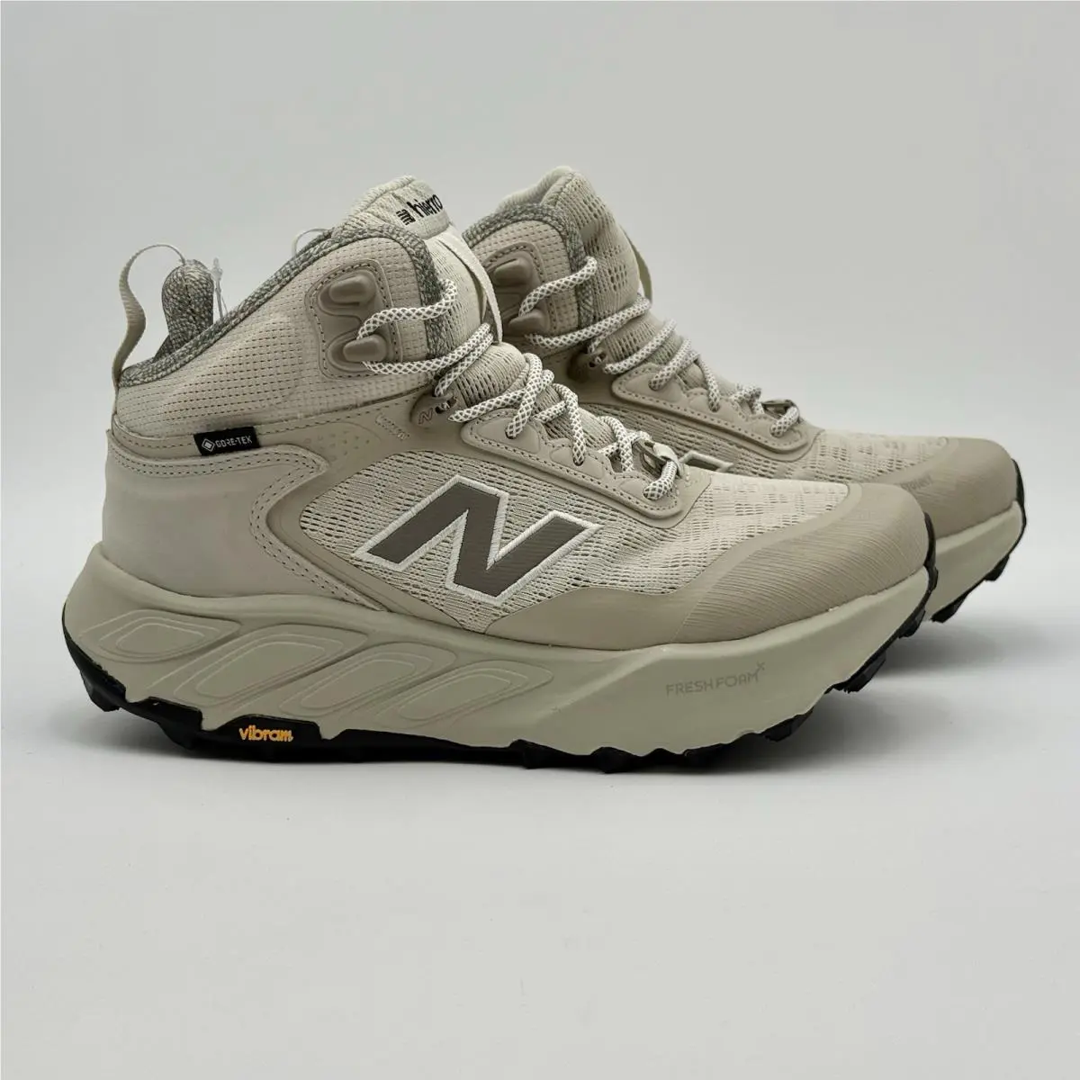 New Balance shoes - New Balance Fresh Foam X Hierro Hiker Gore-Tex - MTHIMCA9 - Beige, Manufacturer: Shipyard/Dockside/Sea Salt (UPC: 198686390826) 1