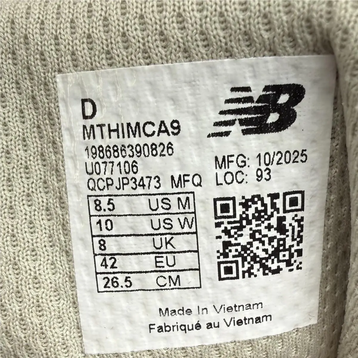 New Balance shoes - New Balance Fresh Foam X Hierro Hiker Gore-Tex - MTHIMCA9 - Beige, Manufacturer: Shipyard/Dockside/Sea Salt (UPC: 198686390826) 0