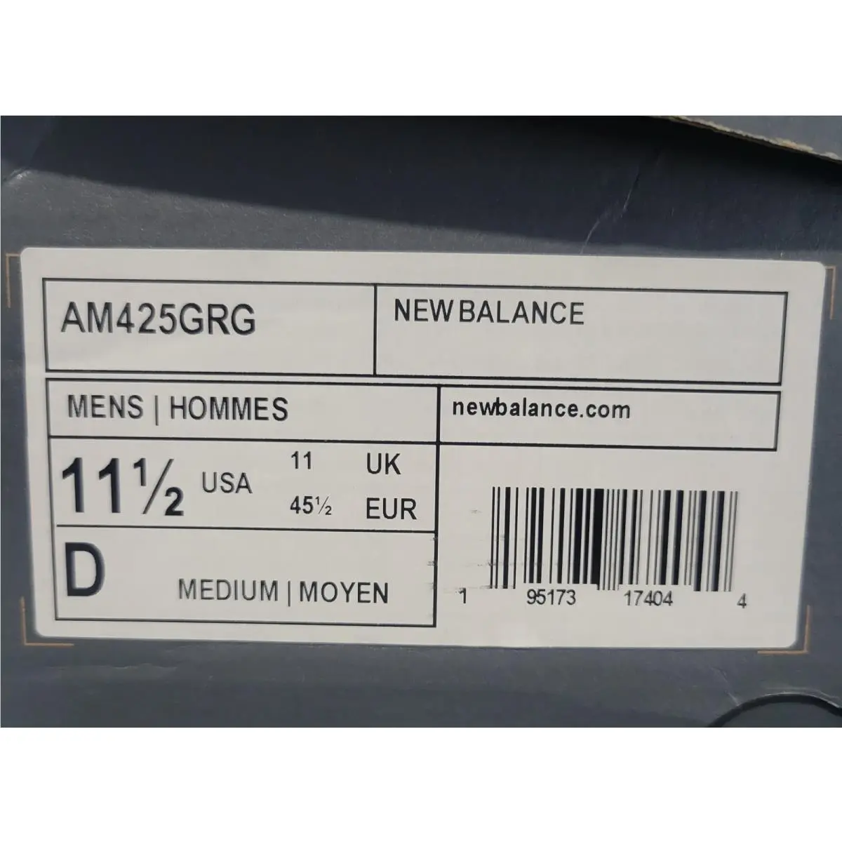 New Balance shoes - AM425GRG-034 - AM425GRG-034 - White/Green (UPC: 195173174044) 7