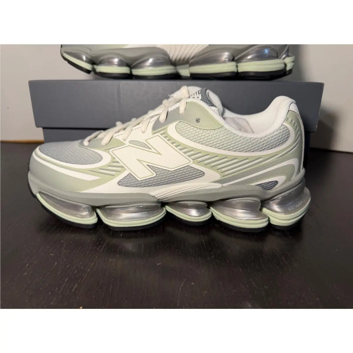 New Balance shoes - New Balance 2000 - Green, Grey 5
