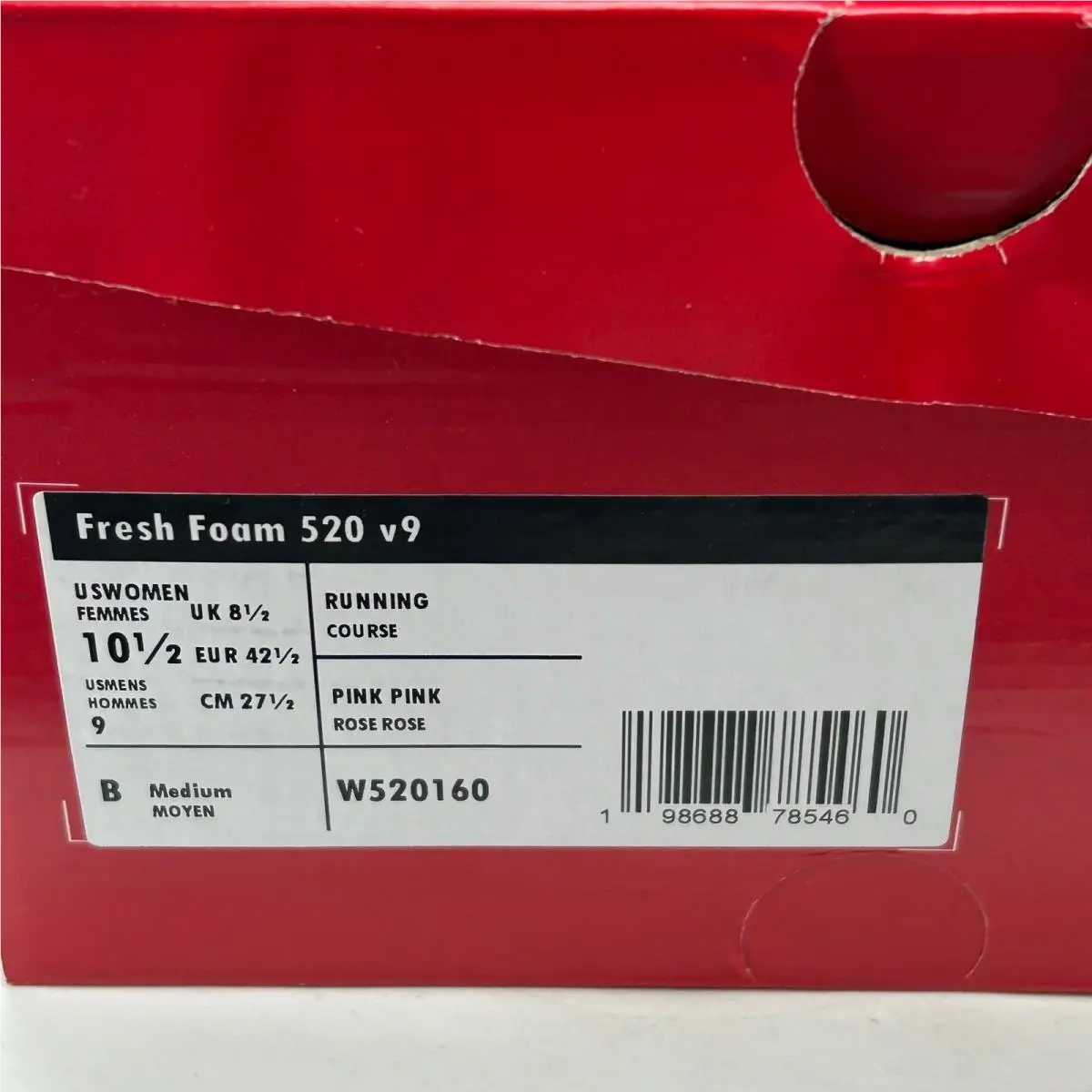 New Balance shoes - New Balance Fresh Foam 520 v9 - Pink 1