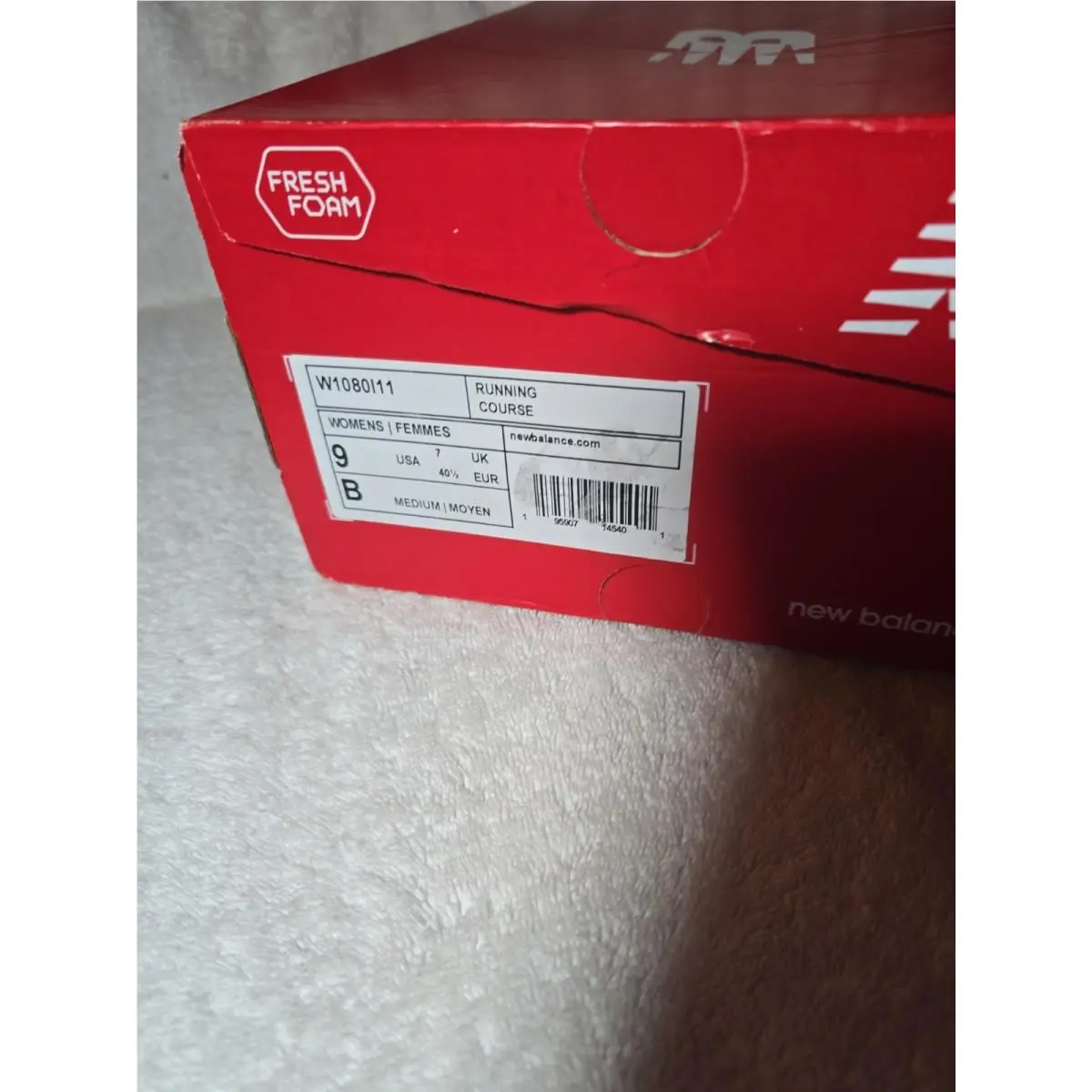 New Balance shoes - Fresh Foam X 1080 v11 - W1080B11 - Black (UPC: 195907145401) 9