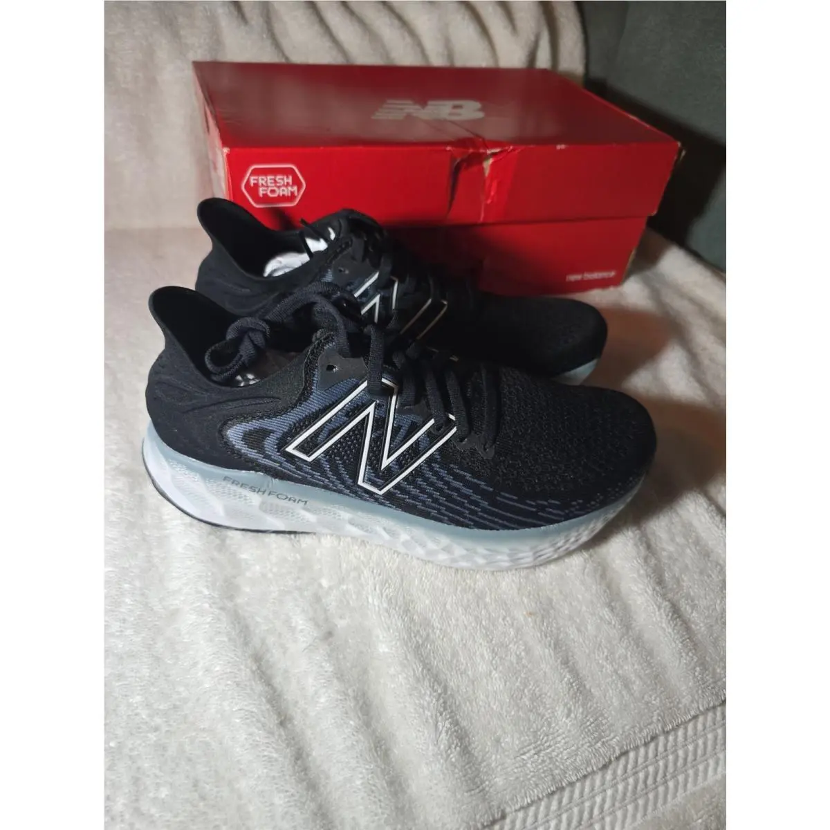 New Balance shoes - Fresh Foam X 1080 v11 - W1080B11 - Black (UPC: 195907145401) 0