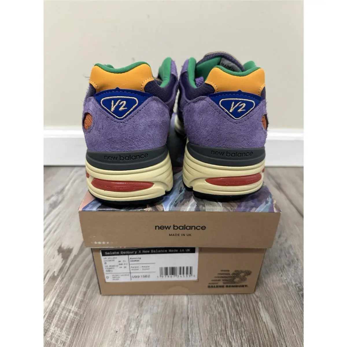 New Balance shoes - New Balance 991 v2 - U991SB2 - Purple 2