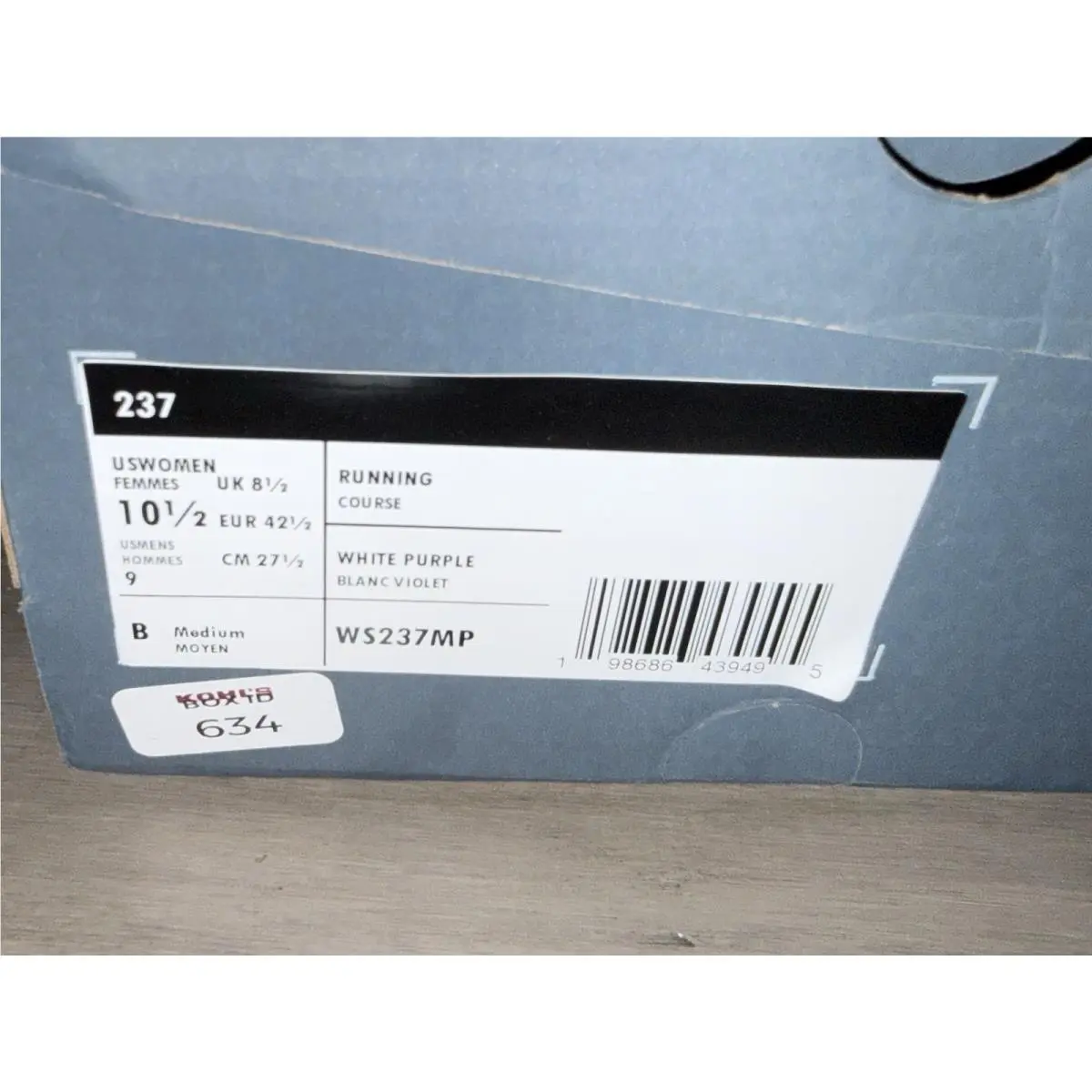 New Balance shoes - New Balance 237 - WS237MP - White/Purple/Violet 2