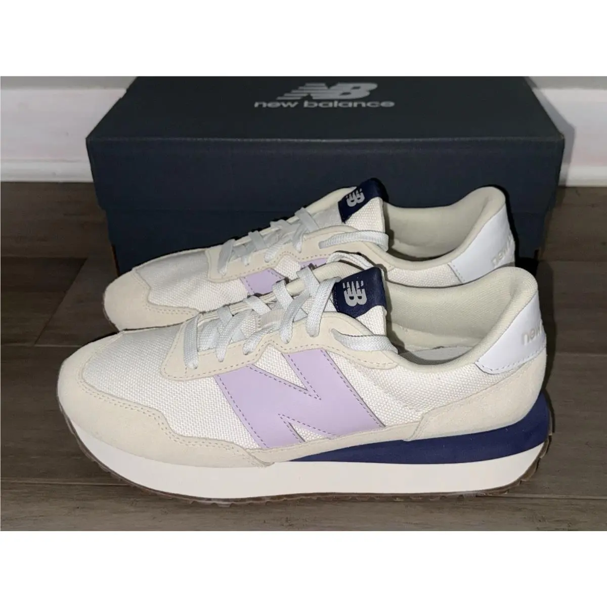 New Balance shoes - New Balance 237 - WS237MP - White/Purple/Violet 3
