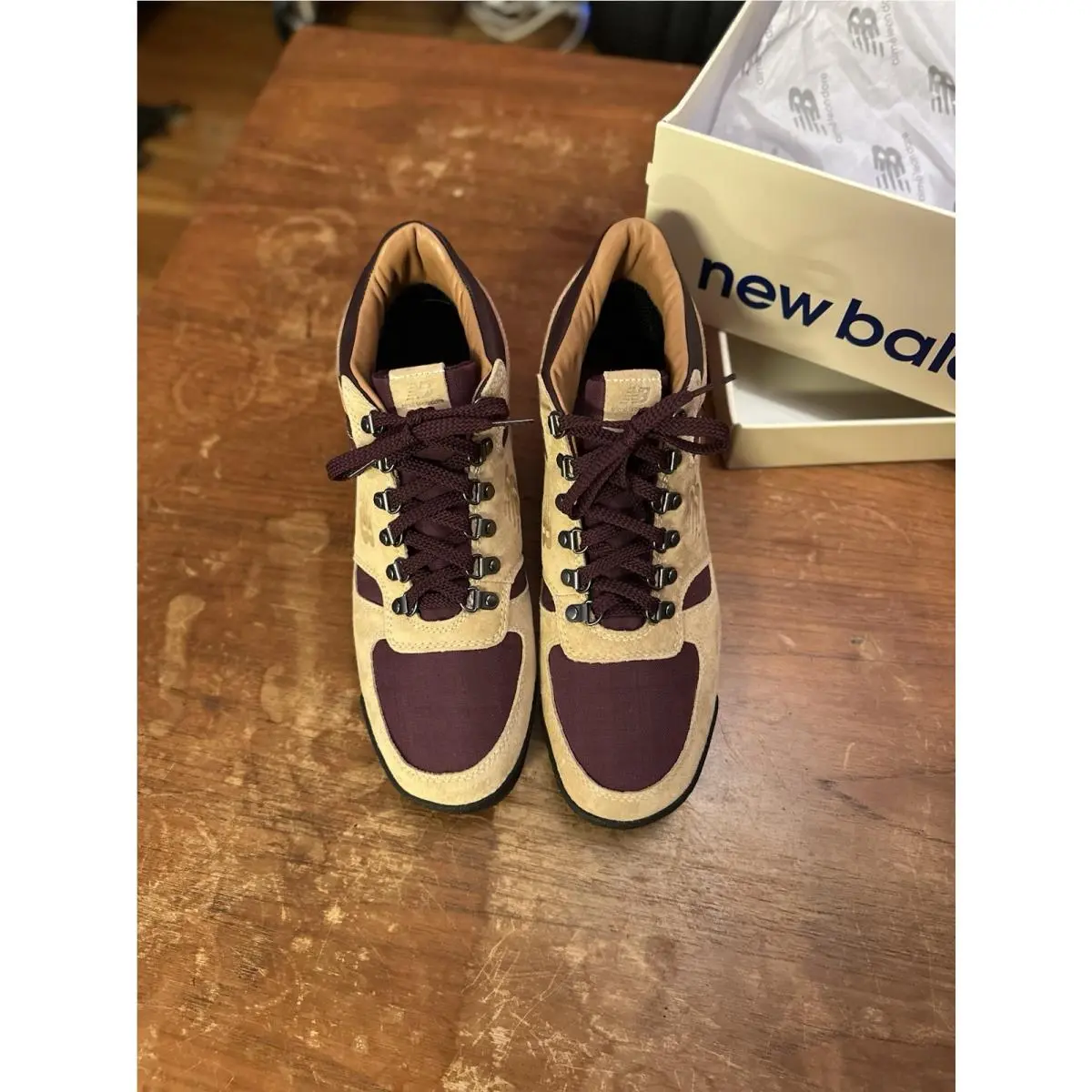 New Balance shoes - New Balance Rainier - Rainier - URAINXA1 - Beige / Purple 8