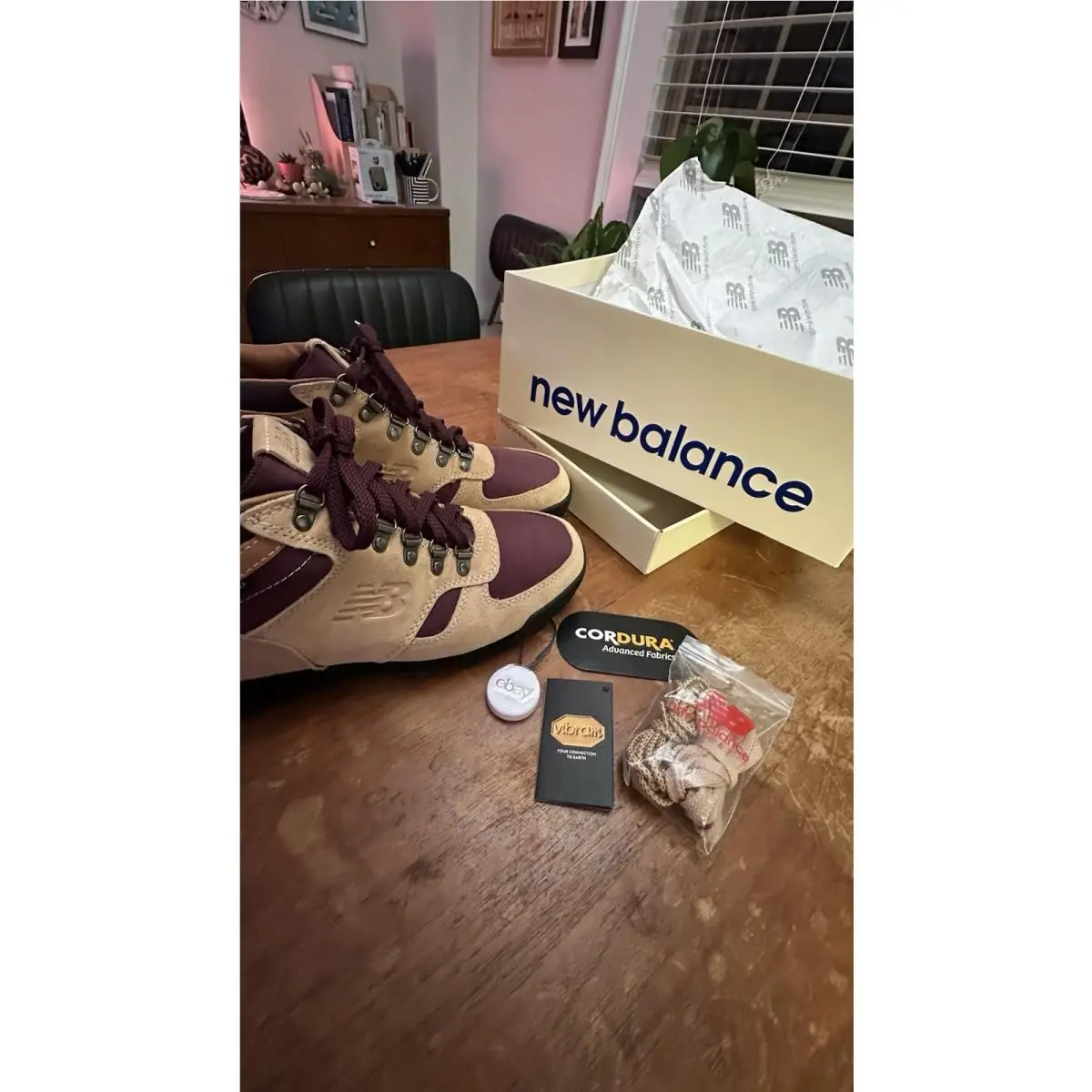 New Balance shoes - New Balance Rainier - Rainier - URAINXA1 - Beige / Purple 0