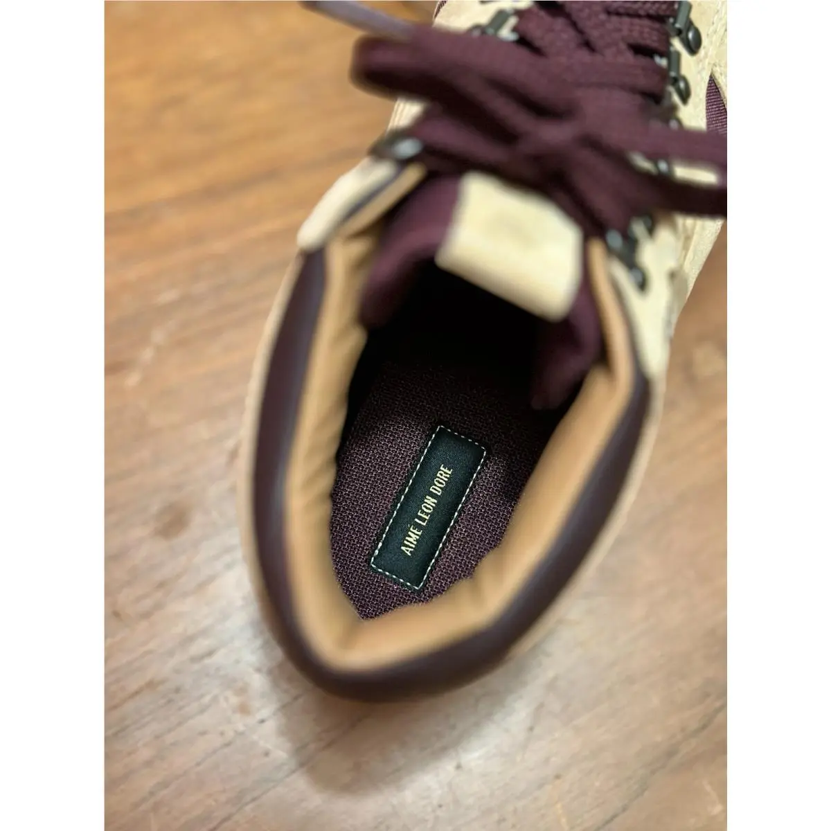 New Balance shoes - New Balance Rainier - Rainier - URAINXA1 - Beige / Purple 2