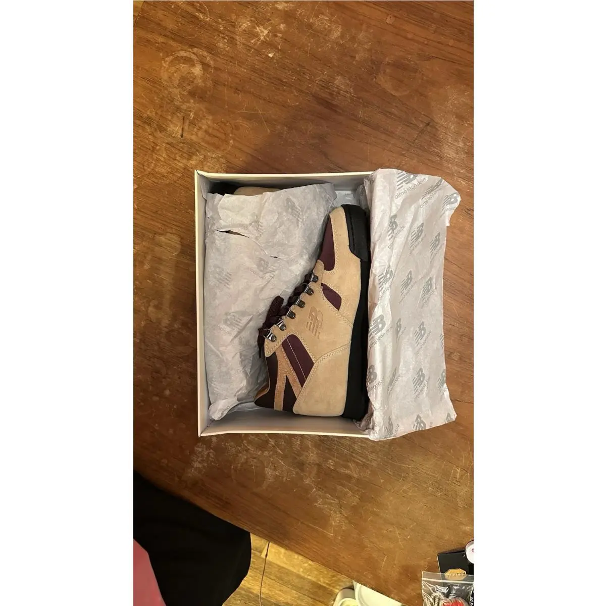 New Balance shoes - New Balance Rainier - Rainier - URAINXA1 - Beige / Purple 3