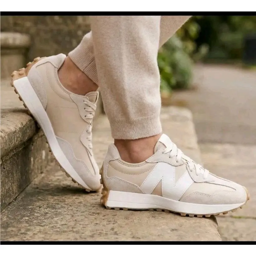 New Balance 327 Casual Women`s Sneakers Shoes Bisque Desert Clay Beige Size 11.5