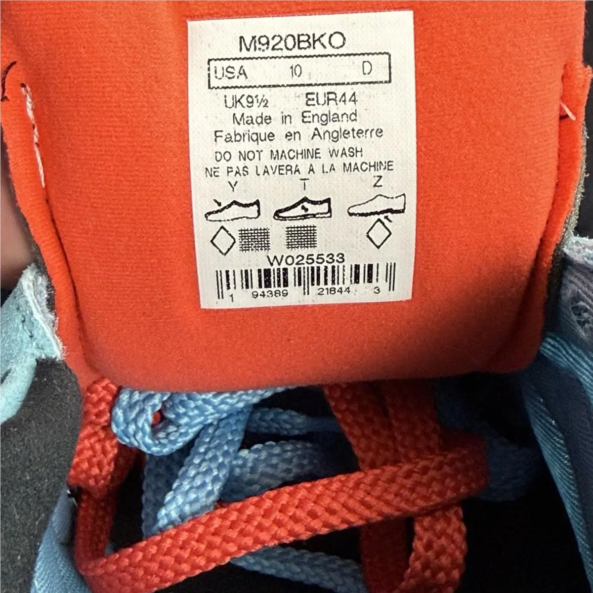 New Balance shoes - New Balance 920 - M920BKO - Blue 5