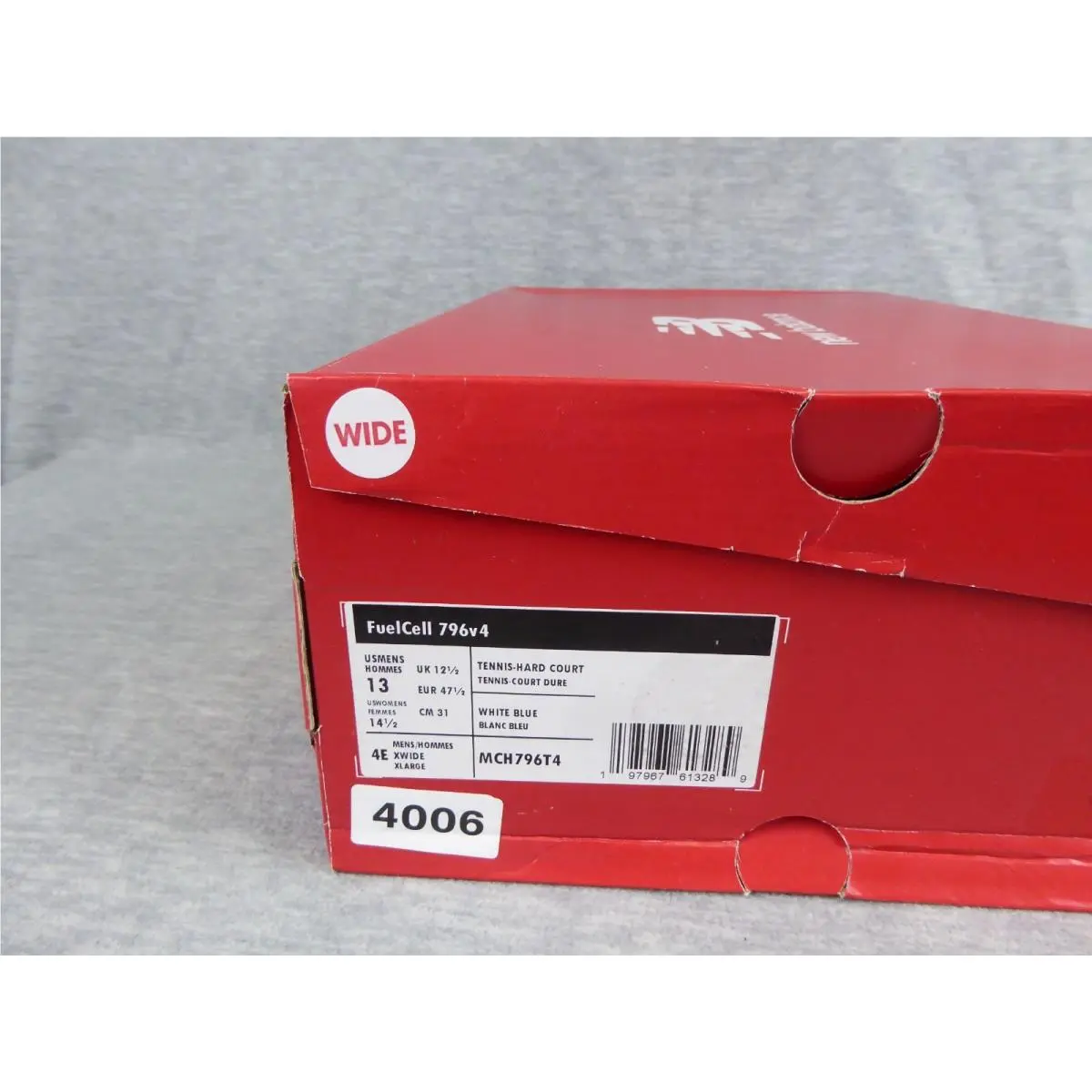 New Balance shoes - New Balance FuelCell 796v4 - FuelCell - White 11