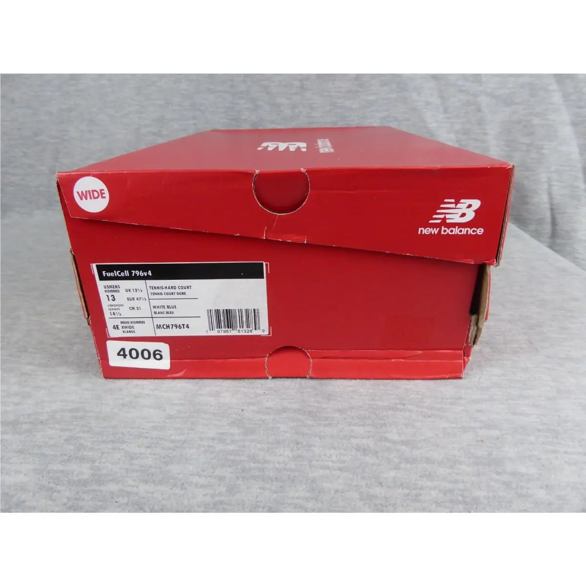 New Balance shoes - New Balance FuelCell 796v4 - FuelCell - White 12