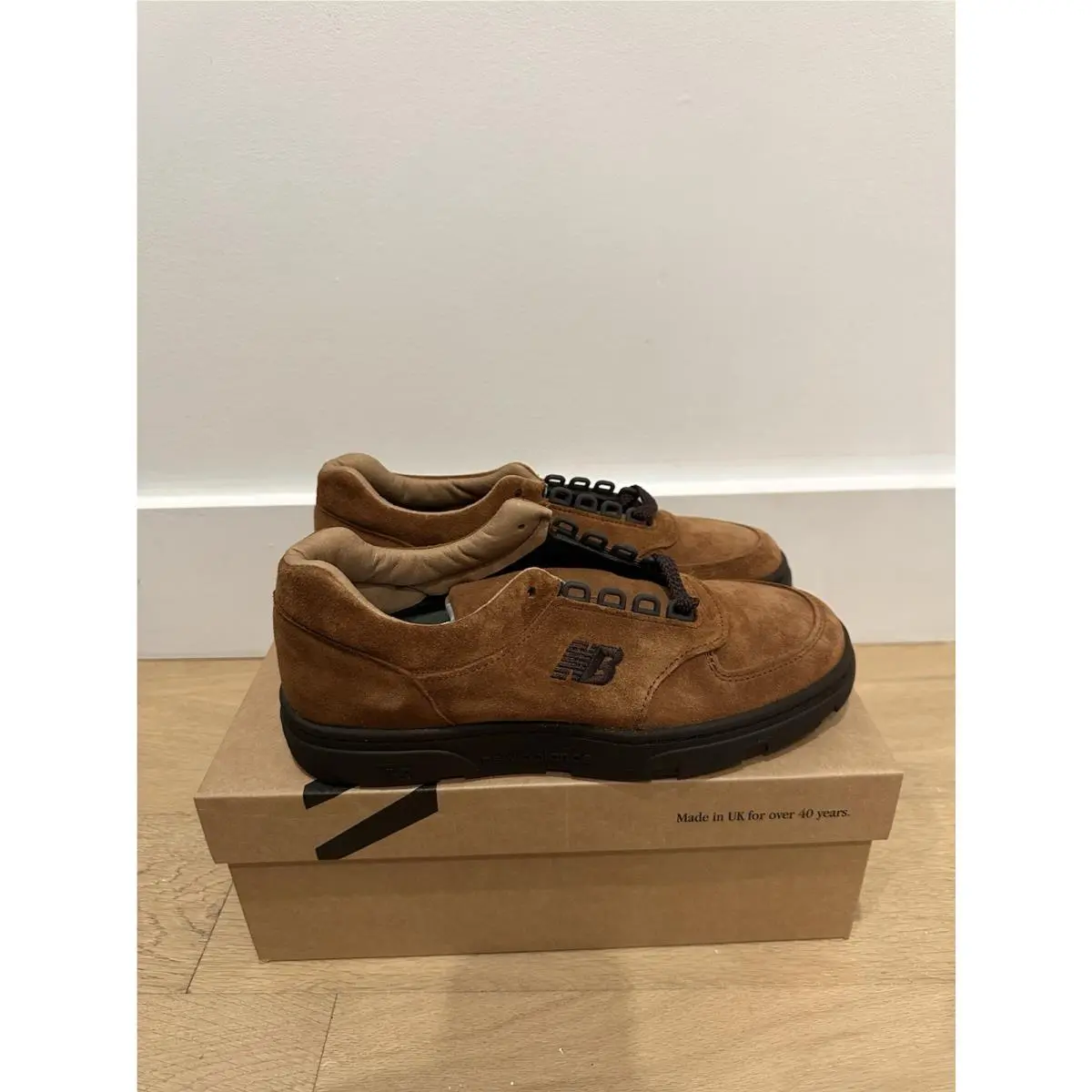 New Balance Allerdale Made in England Sierra Brown Suede Uadwtrb Men Size 7