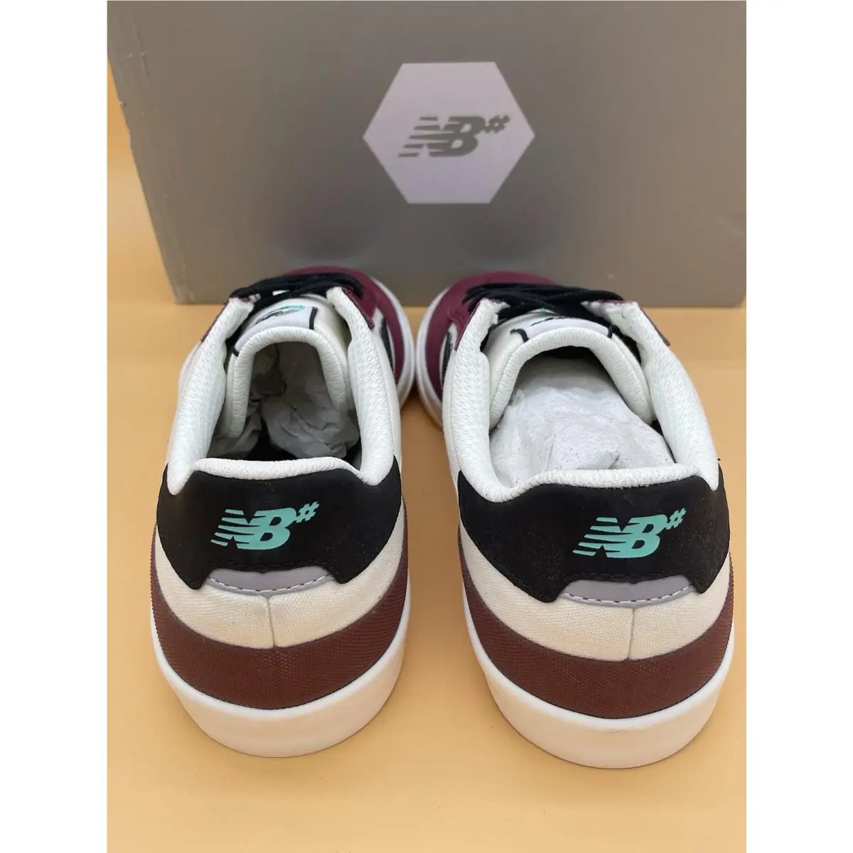 New Balance shoes - New Balance Numeric - Numeric - NM272BCE - Burgandy / White 3
