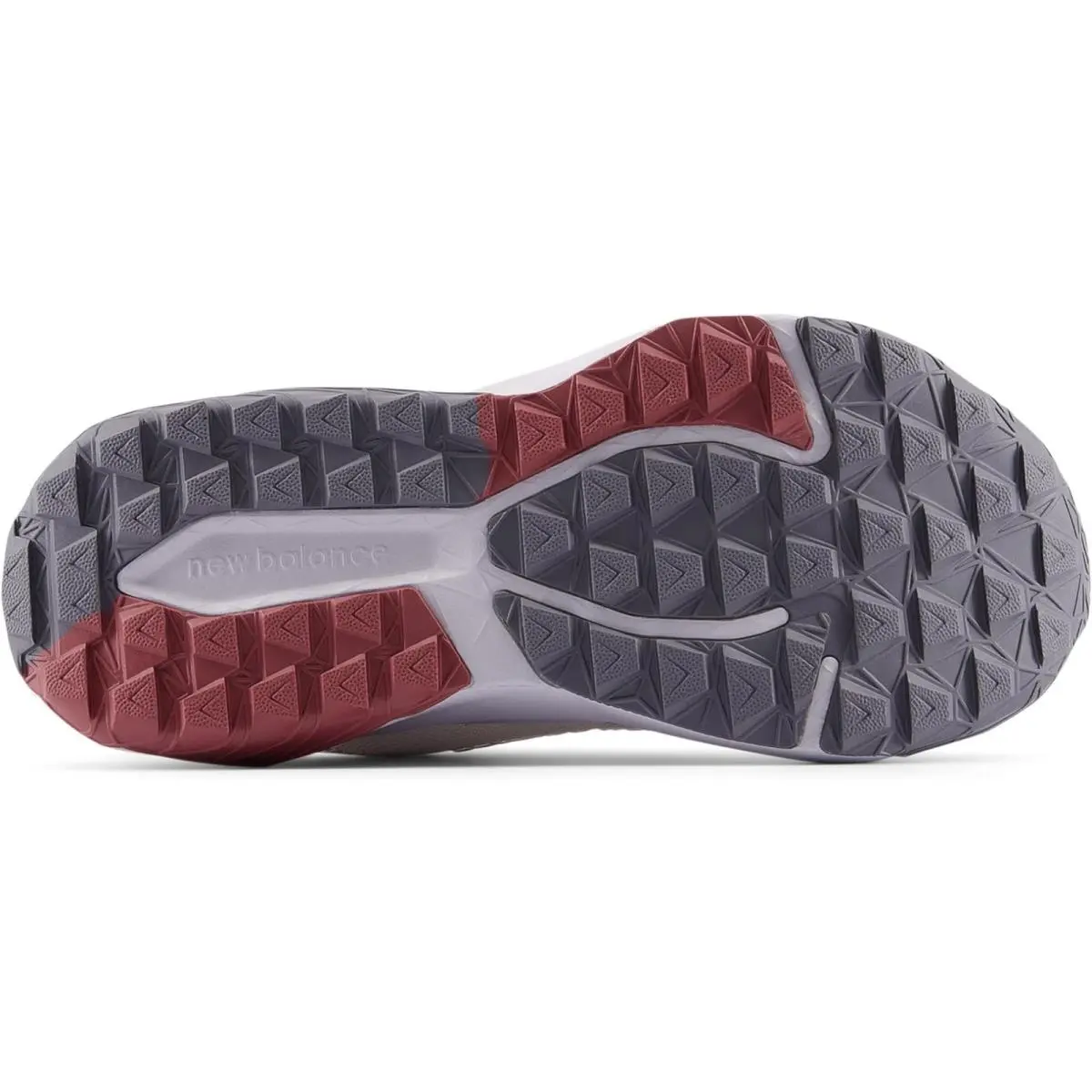 New Balance shoes - Beige/Gray/Red 4