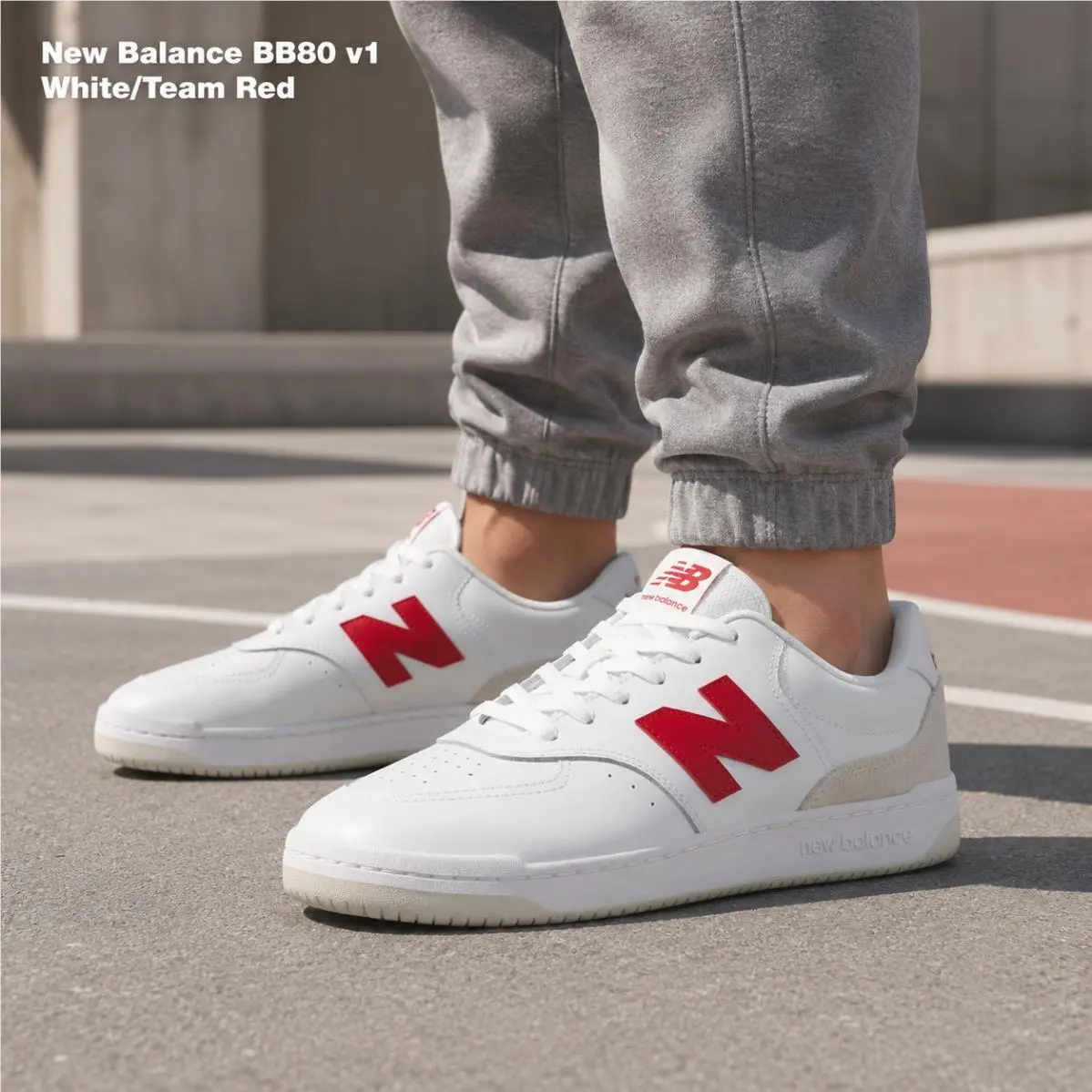 New Balance shoes - White/Red 0