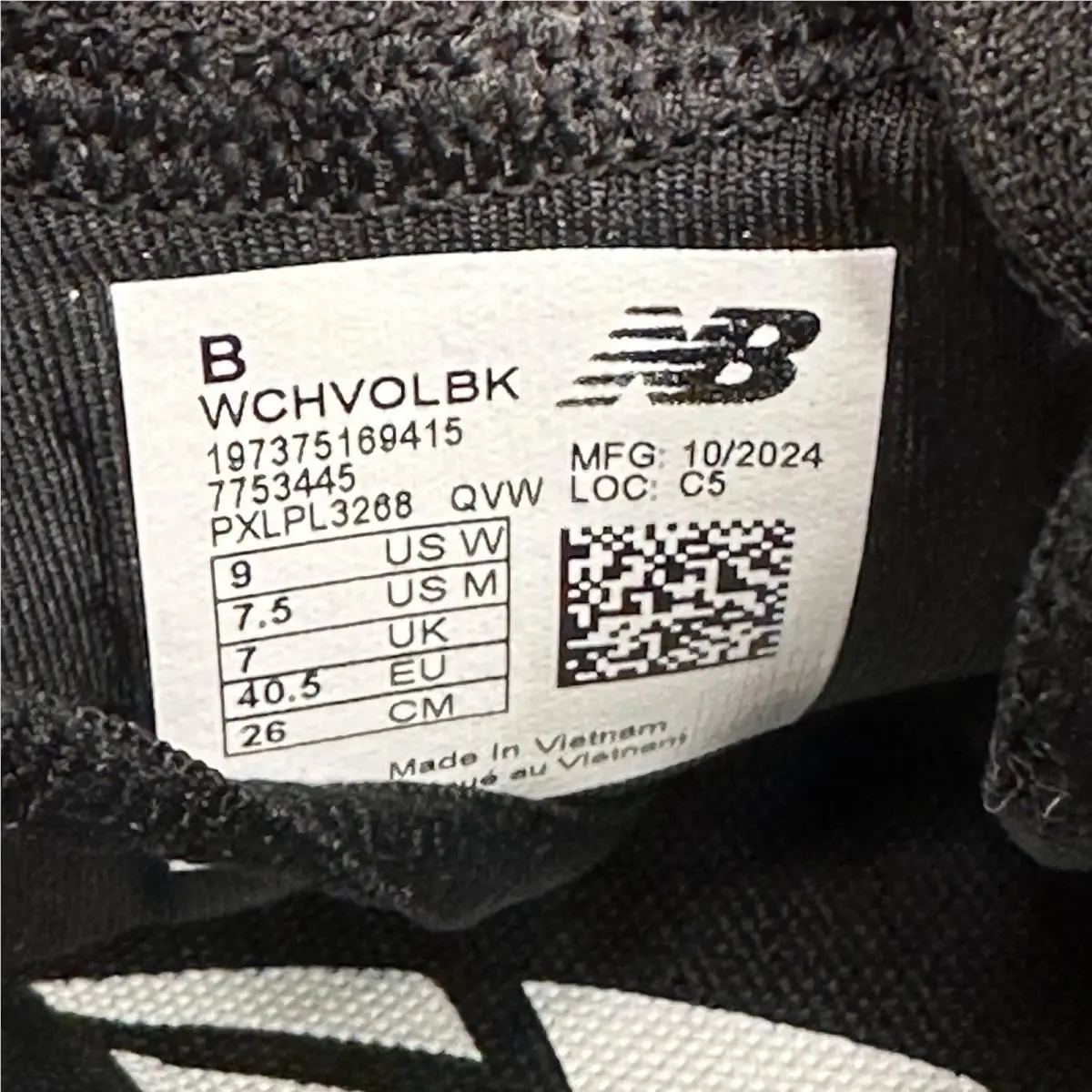 New Balance shoes - New Balance FuelCell VB-01 - FuelCell - WCHVOLBK - Black 6