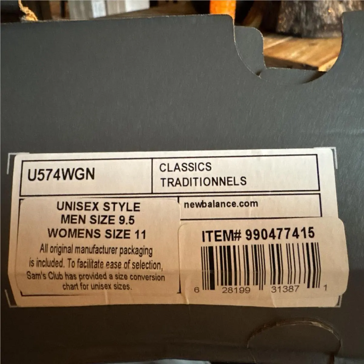 New Balance shoes - New Balance 574 - U574WGN - Arid Stone (UPC: 0628199313871) 9
