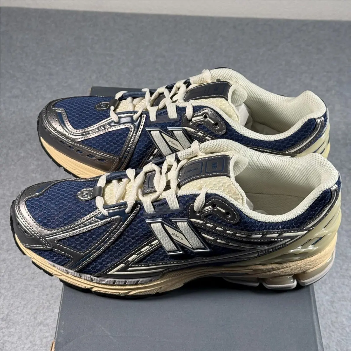 New Balance shoes - New Balance 1906R Blue Grey Metallic Silver Navy U1906RCK - Blue 2
