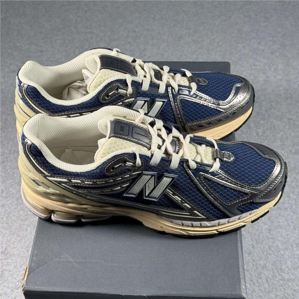 New Balance shoes - New Balance 1906R Blue Grey Metallic Silver Navy U1906RCK - Blue 4
