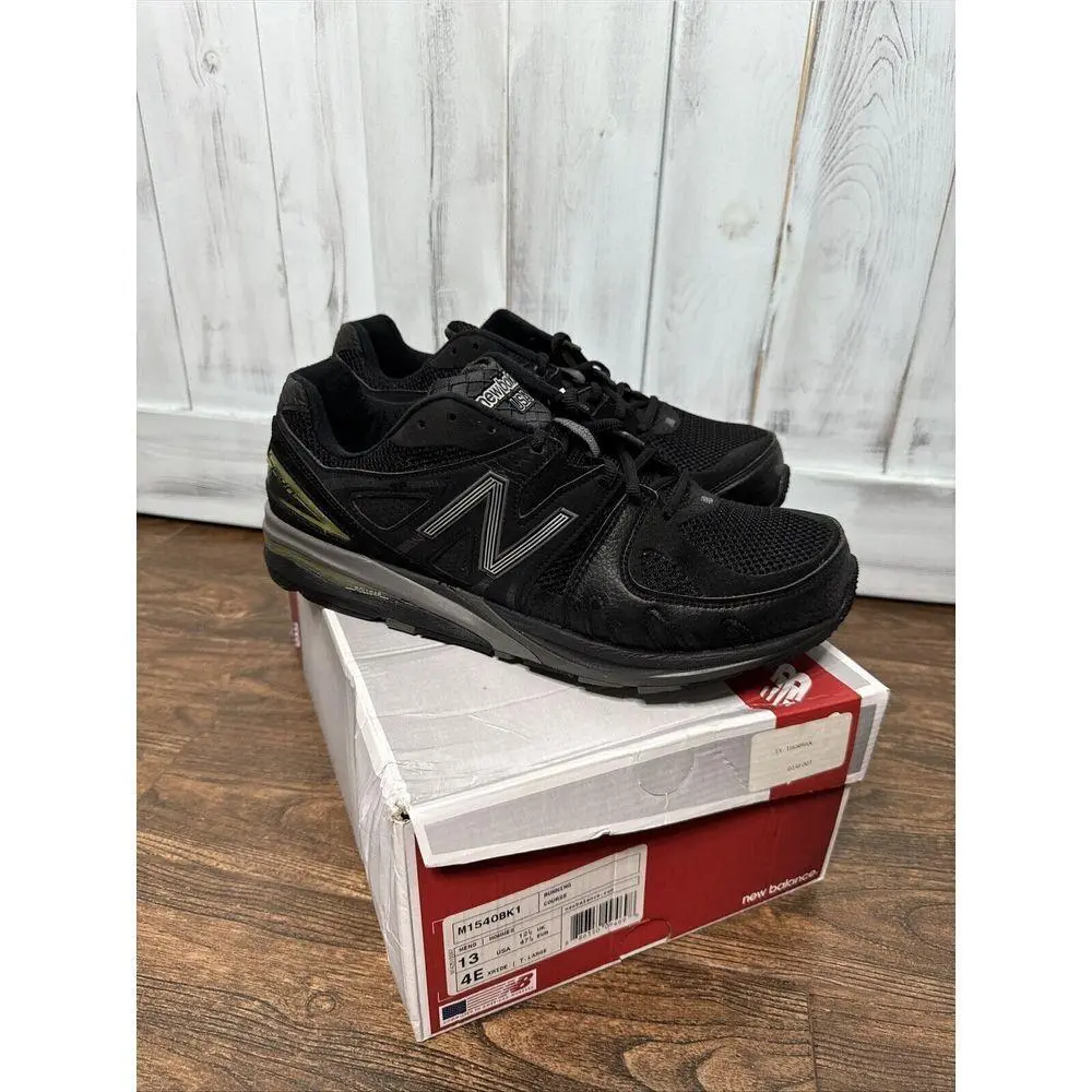New Balance Usa Made Black M1540BK1 Men`s Sz 13 4E Eeee Xwide Shoes Sneakers