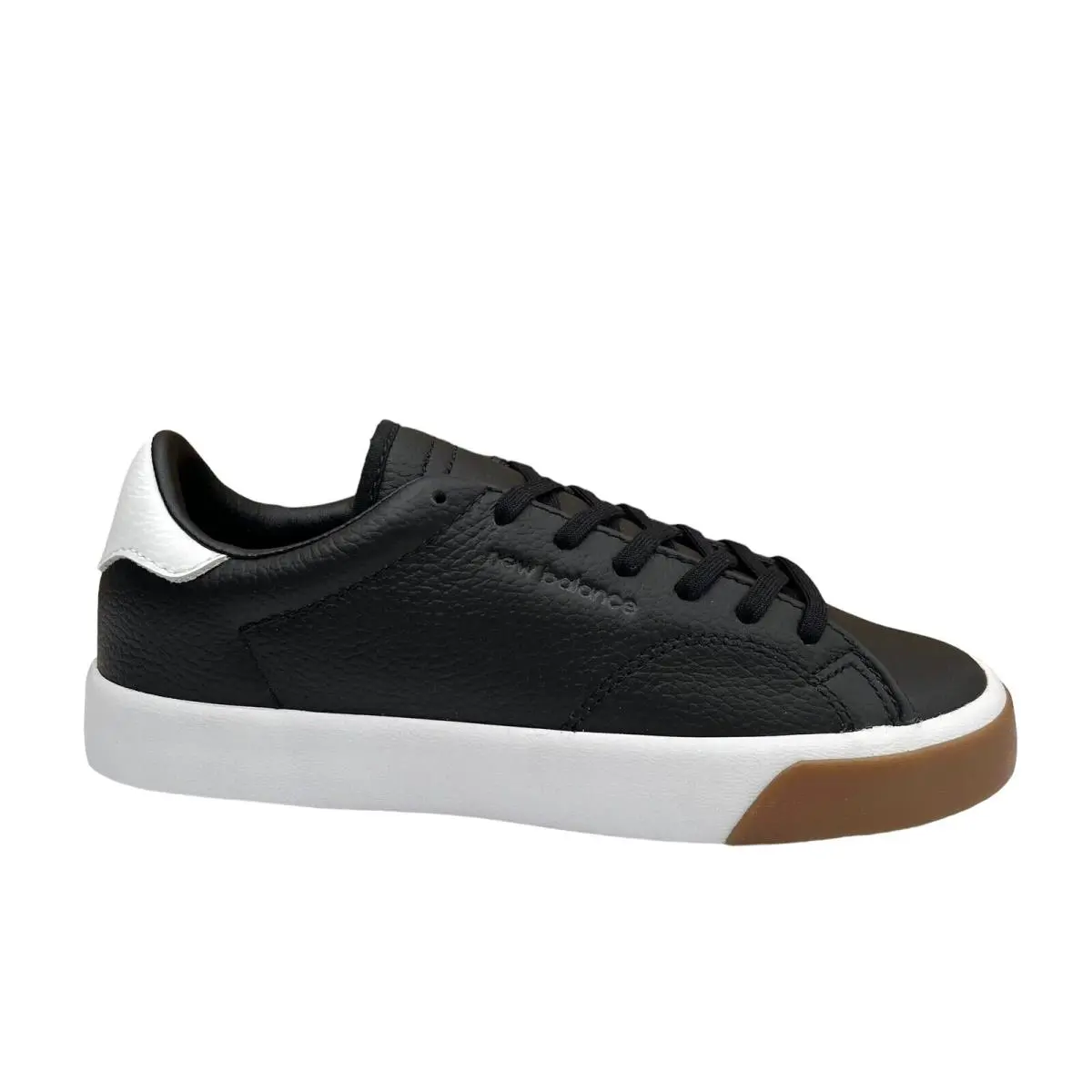 New Balance CT210 V1 Youth Boy`s Leather Sneakers Size 4 Black/white Skate Shoes