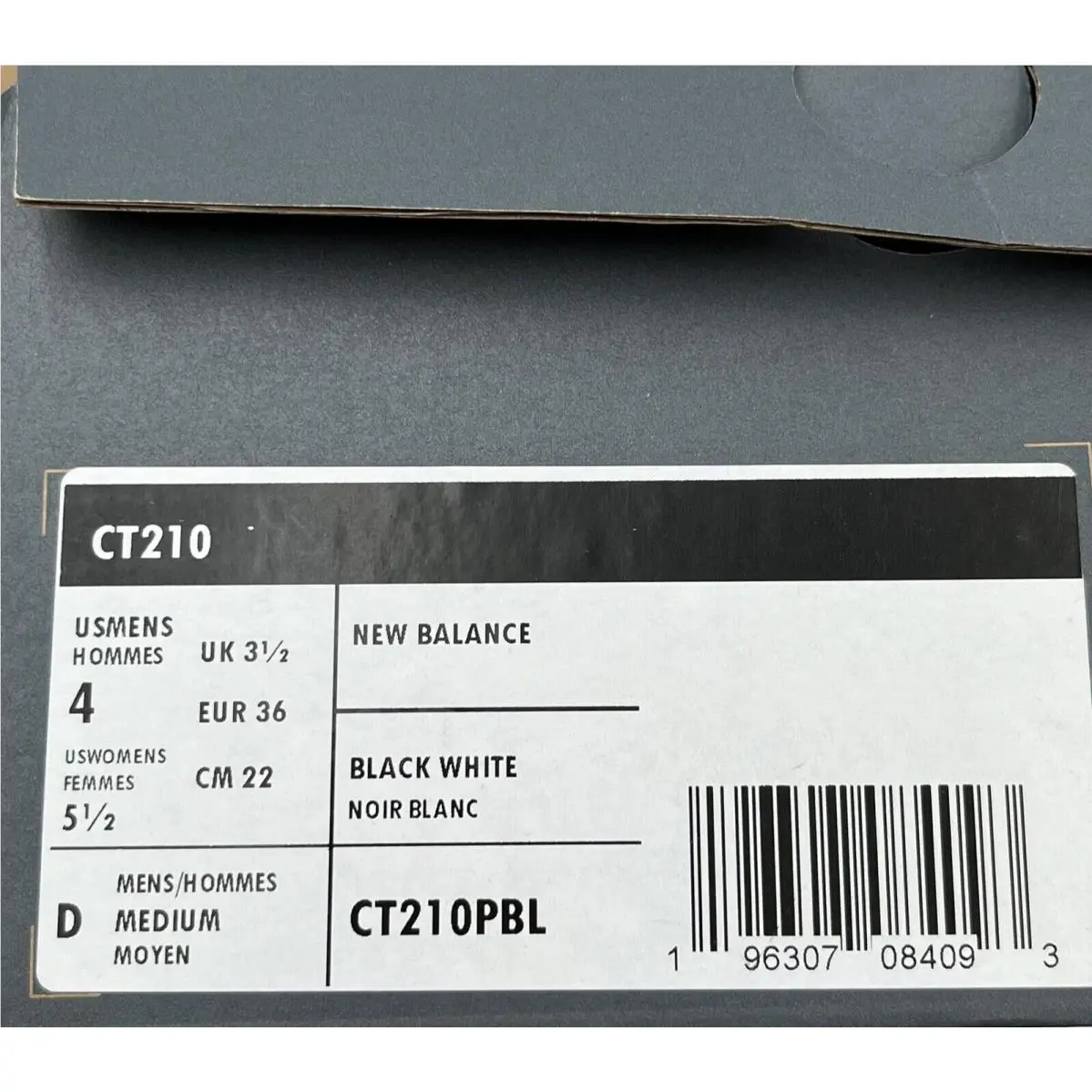 New Balance shoes - Black (UPC: 196307084093) 11
