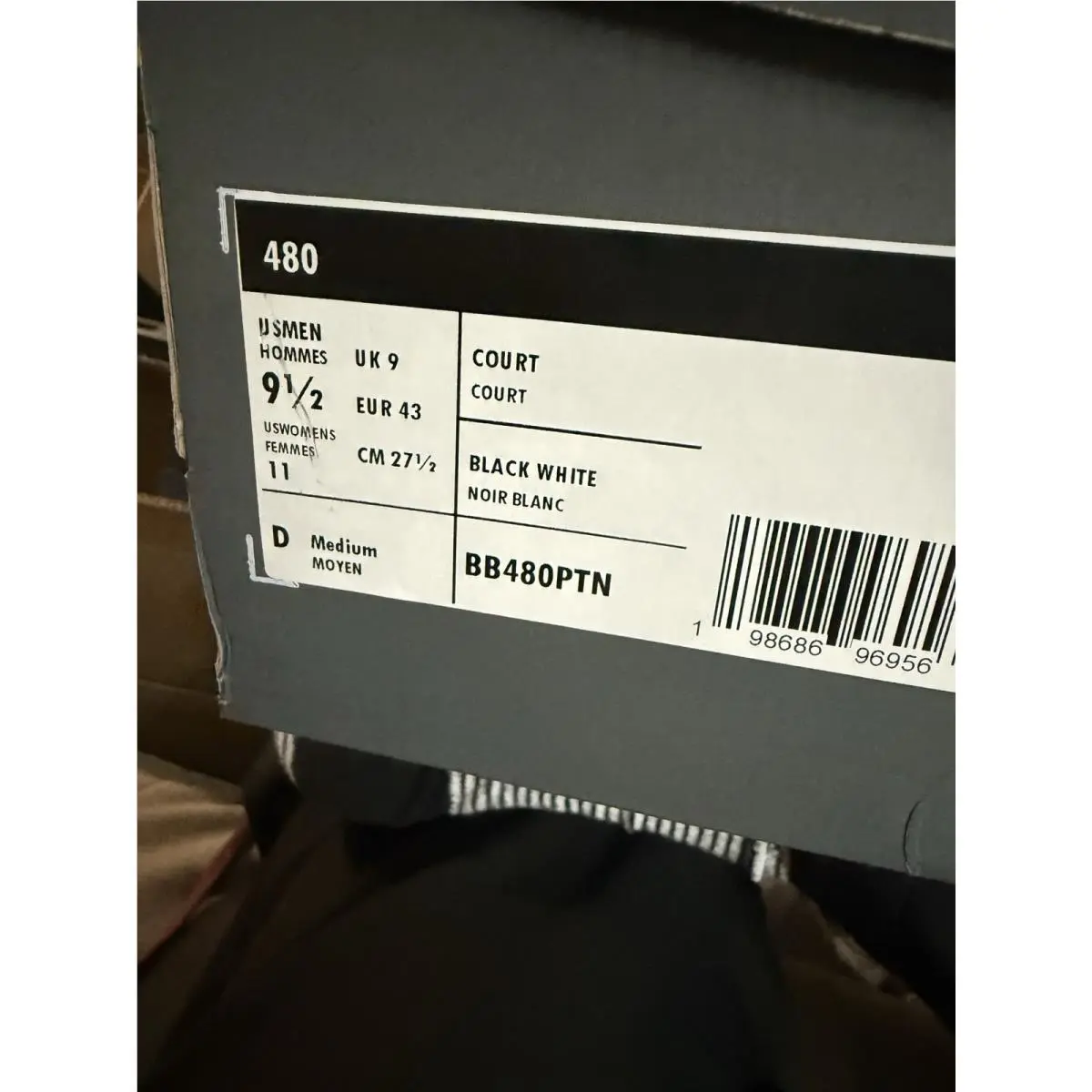 New Balance shoes - New Balance 480 - Black 3